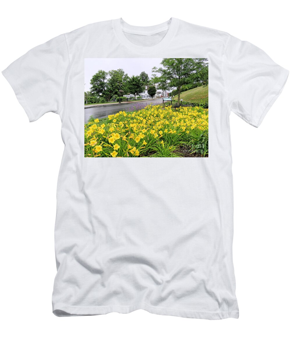 Janice Drew T-Shirt featuring the photograph Day Lilies by Janice Drew