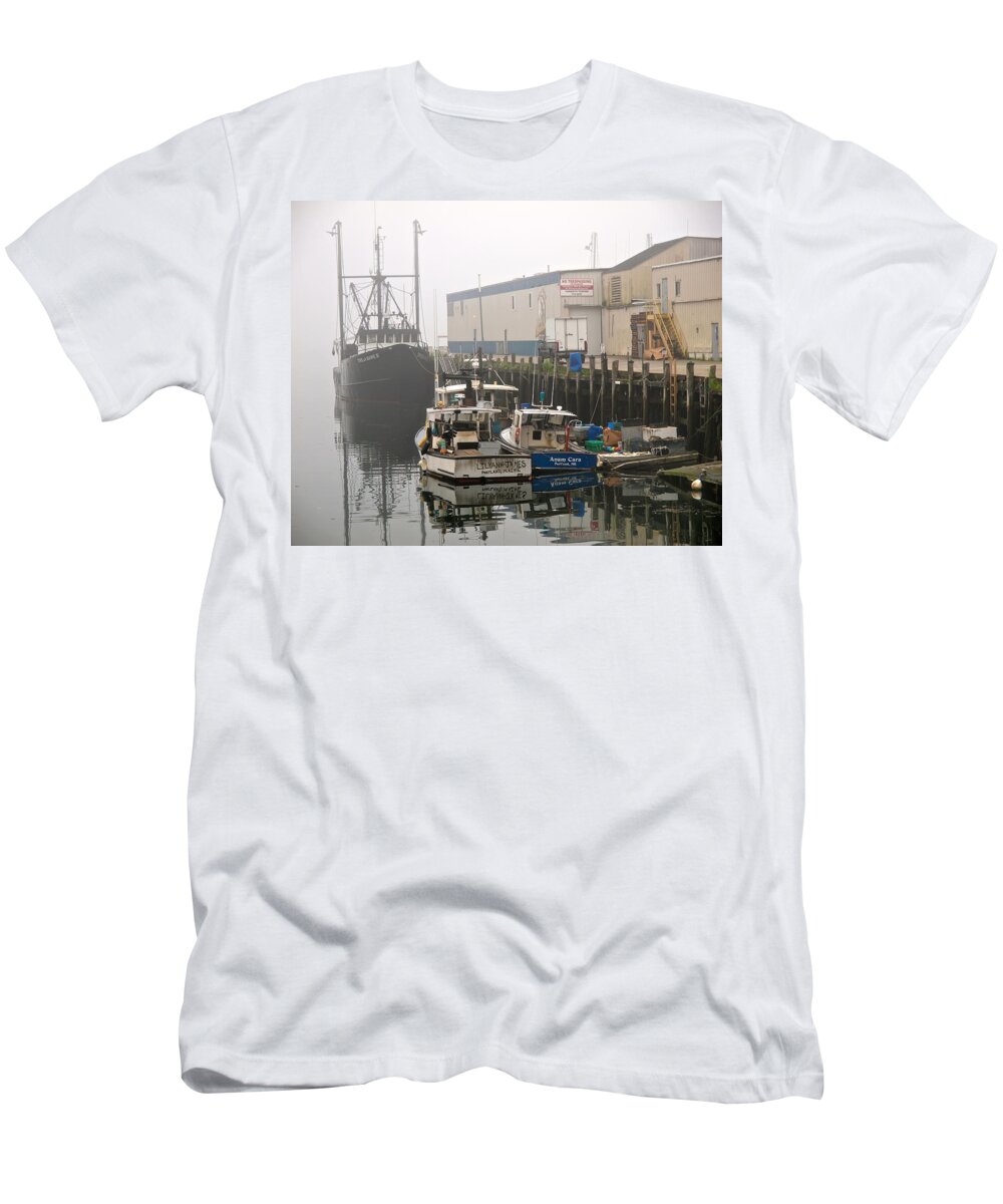Weather T-Shirt featuring the photograph Day Off by Bob Orsillo