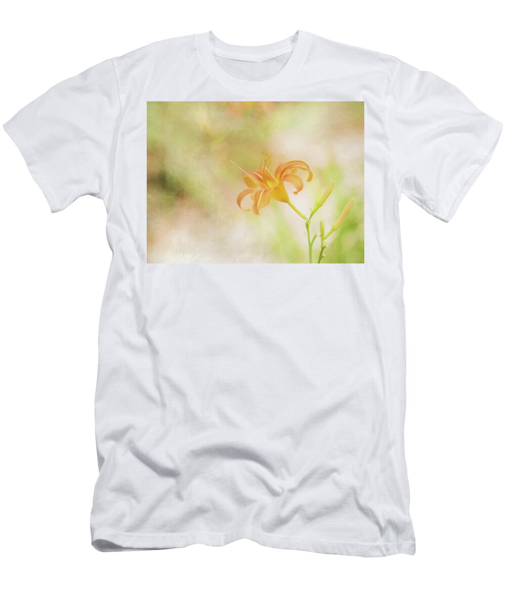 2017 T-Shirt featuring the photograph Daylily by Wade Brooks