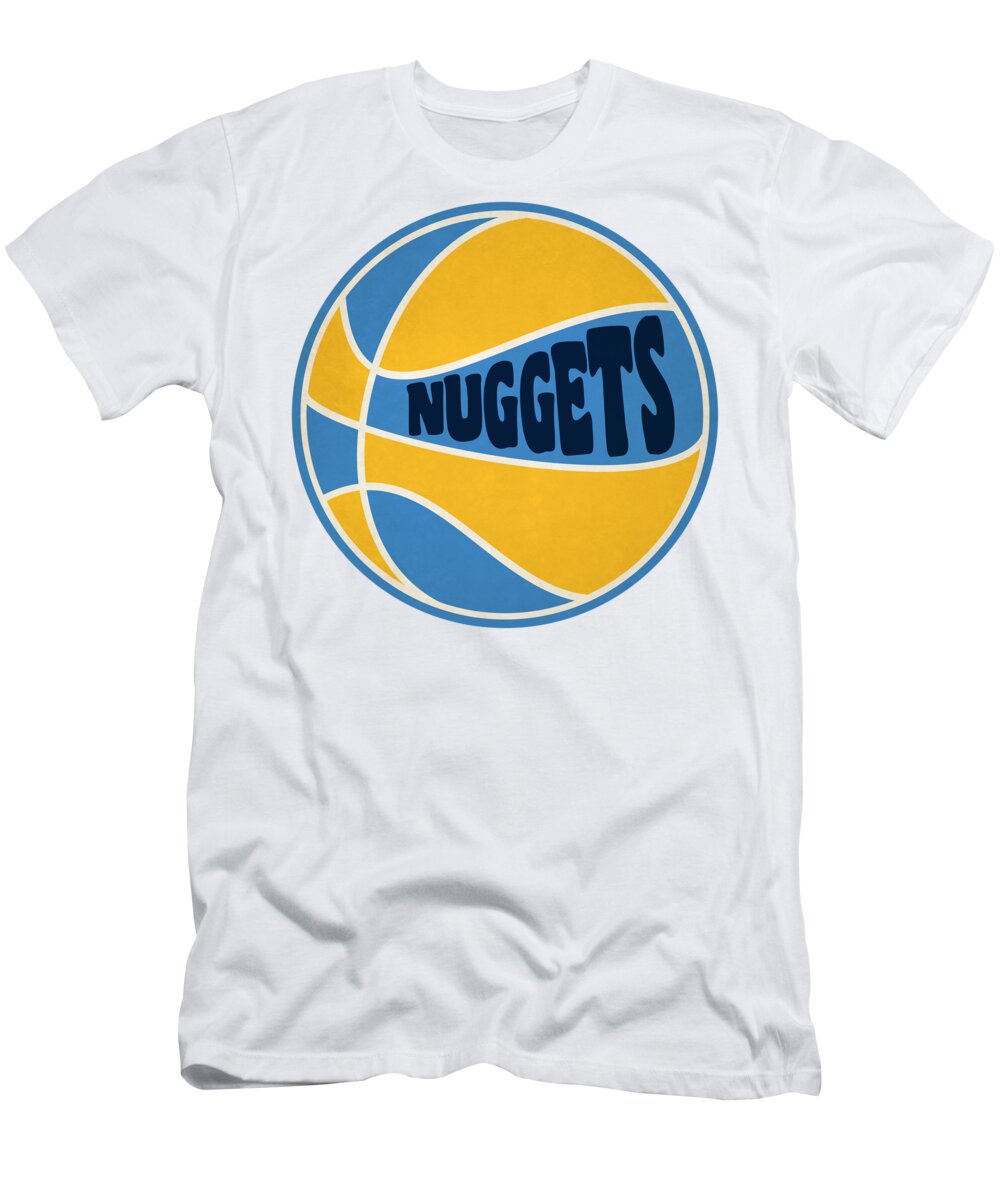 1980 Denver Nuggets Iconic Men's 100% Cotton T-Shirt by Vintage Brand