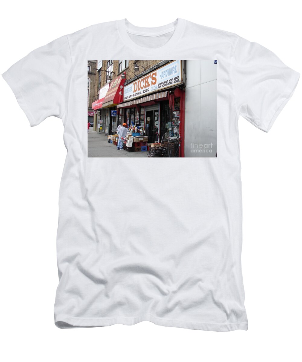 Dick's Hardware T-Shirt featuring the photograph Dick's Hardware by Cole Thompson