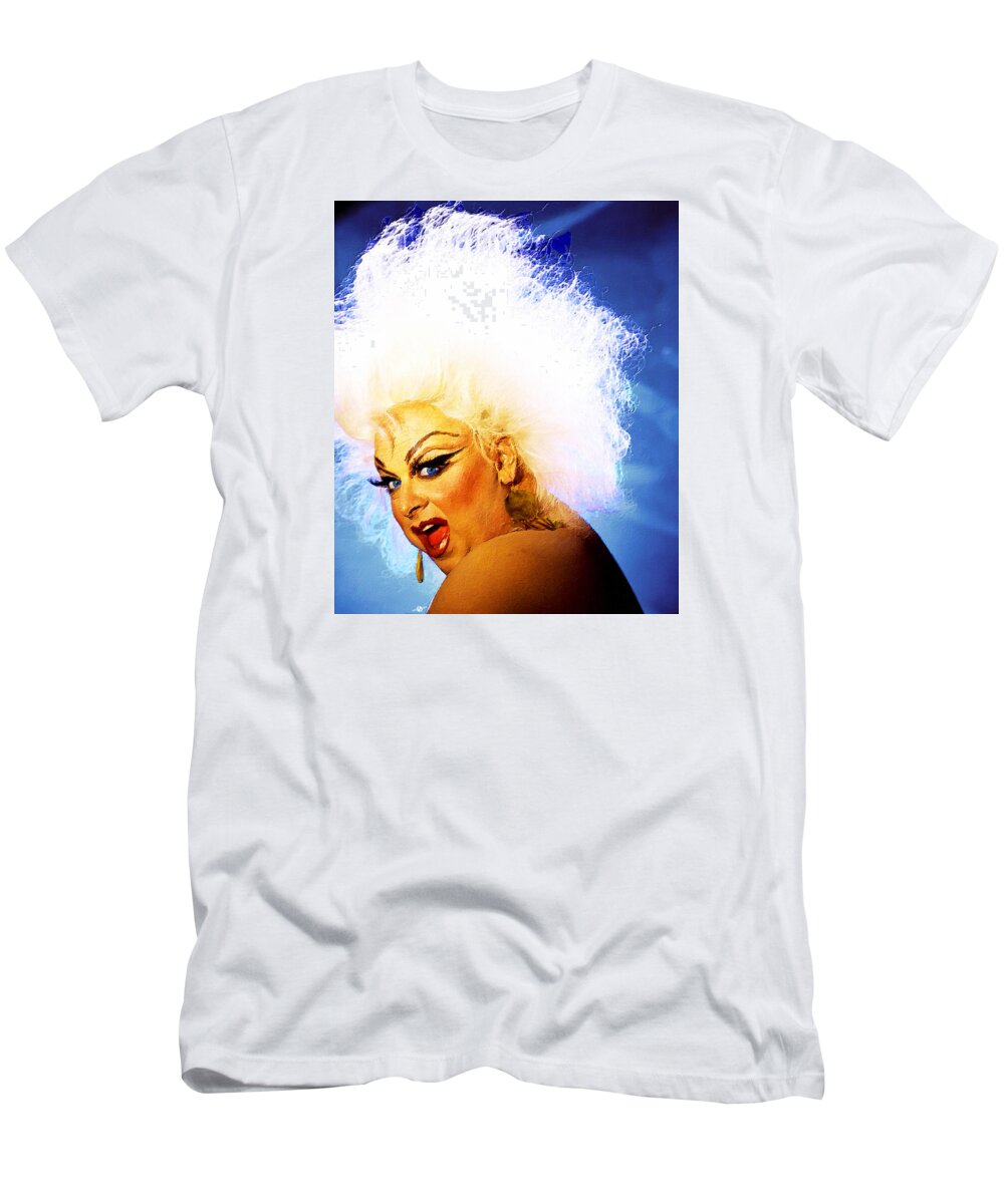 Divine T-Shirt featuring the painting Divine 3 by Tony Rubino
