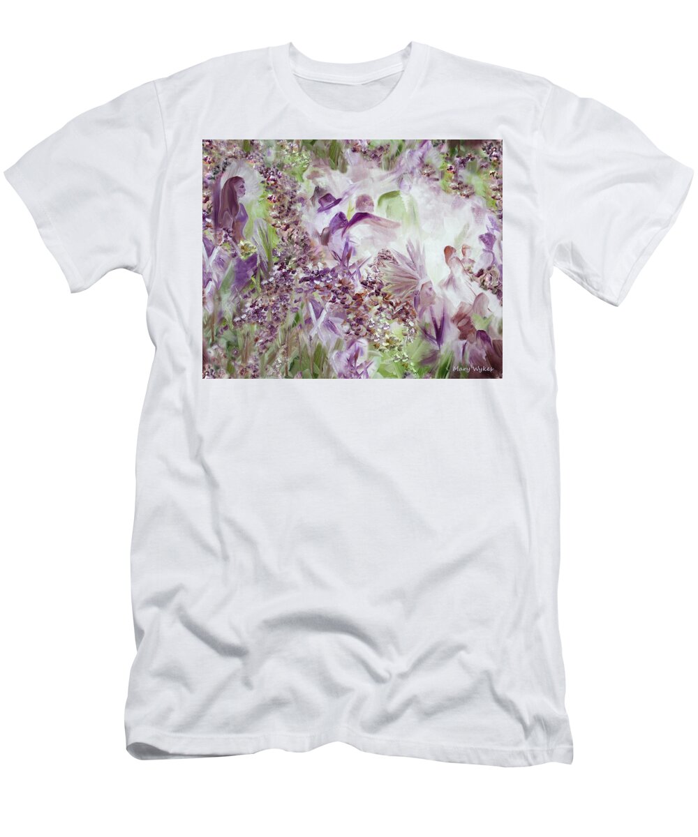 Impressionism T-Shirt featuring the painting Dreamscape by Mary Beglau Wykes