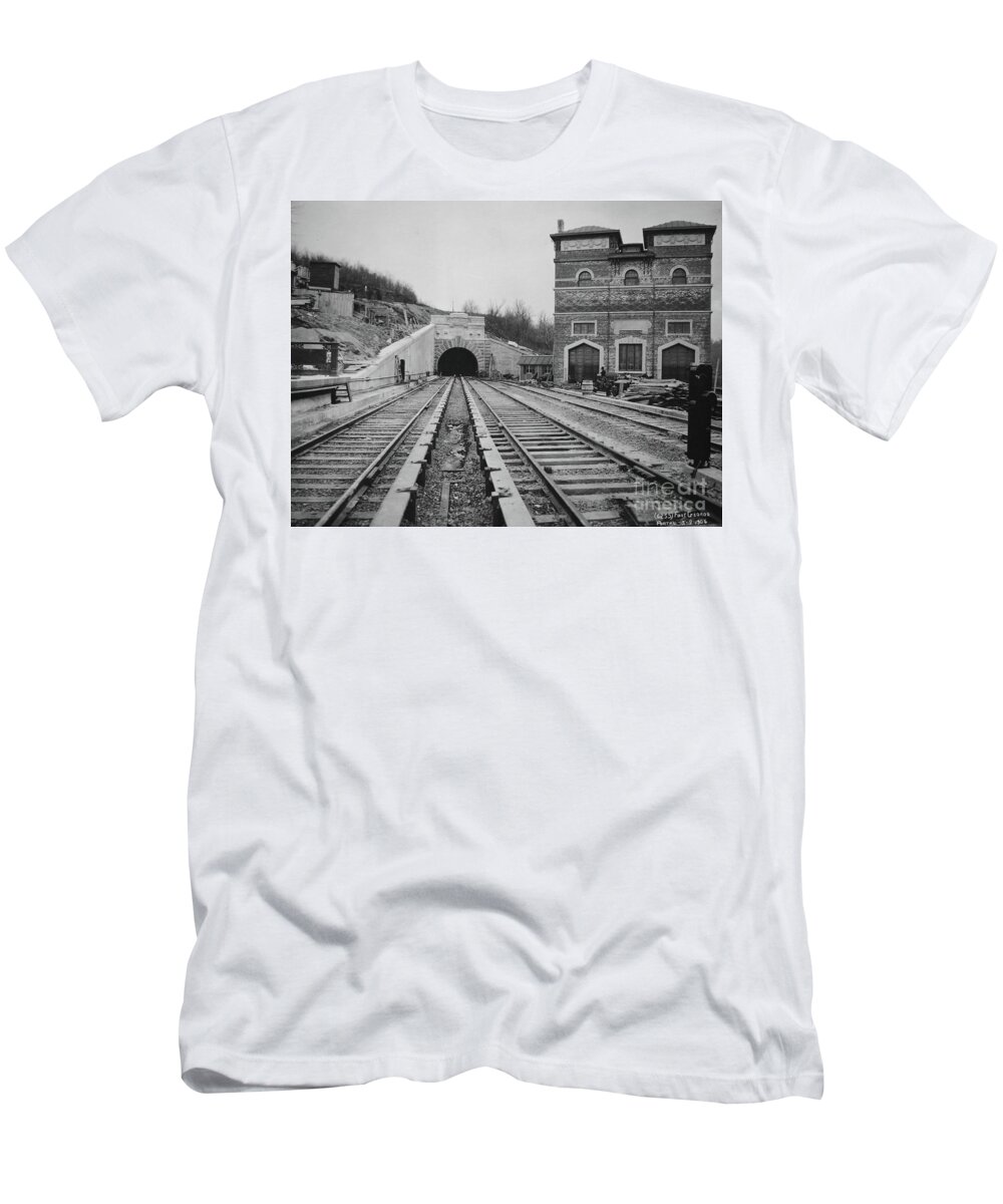 Dyckman T-Shirt featuring the photograph Dyckman Street Station by Cole Thompson