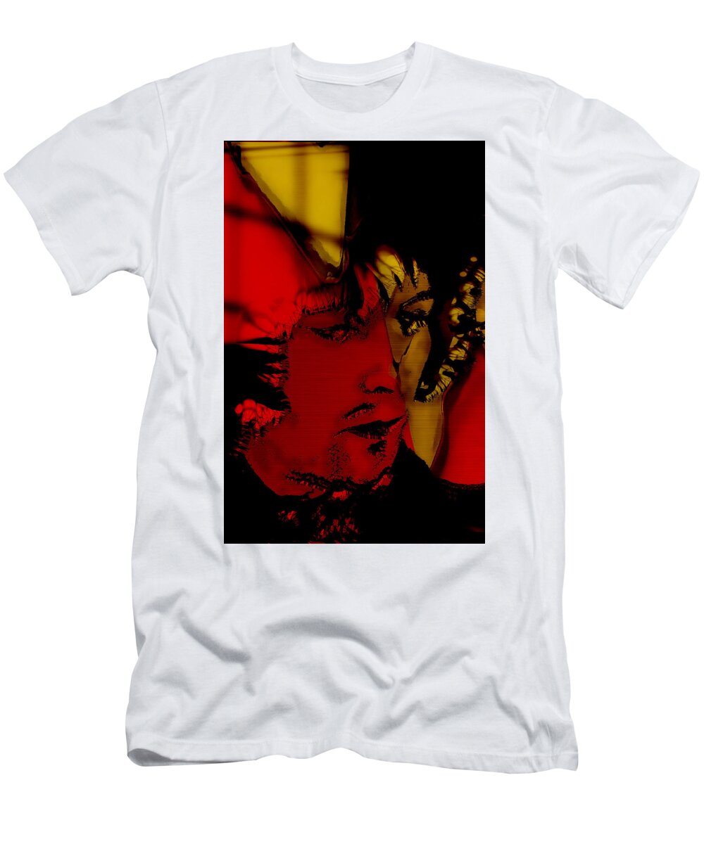 Cream T-Shirt featuring the mixed media Eric Clapton Art by Marvin Blaine