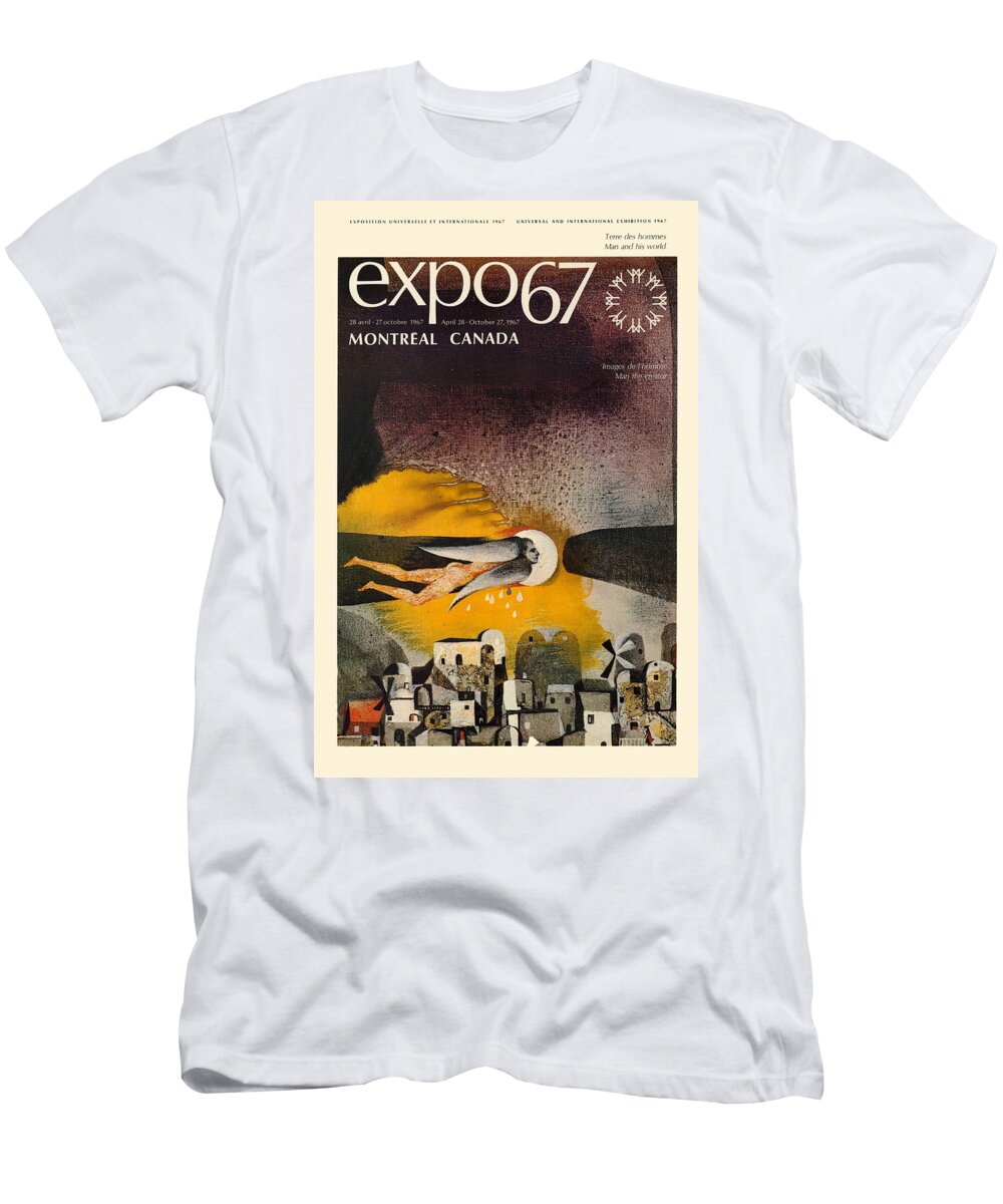 Expo 67 T-Shirt featuring the photograph Expo 67 by Andrew Fare