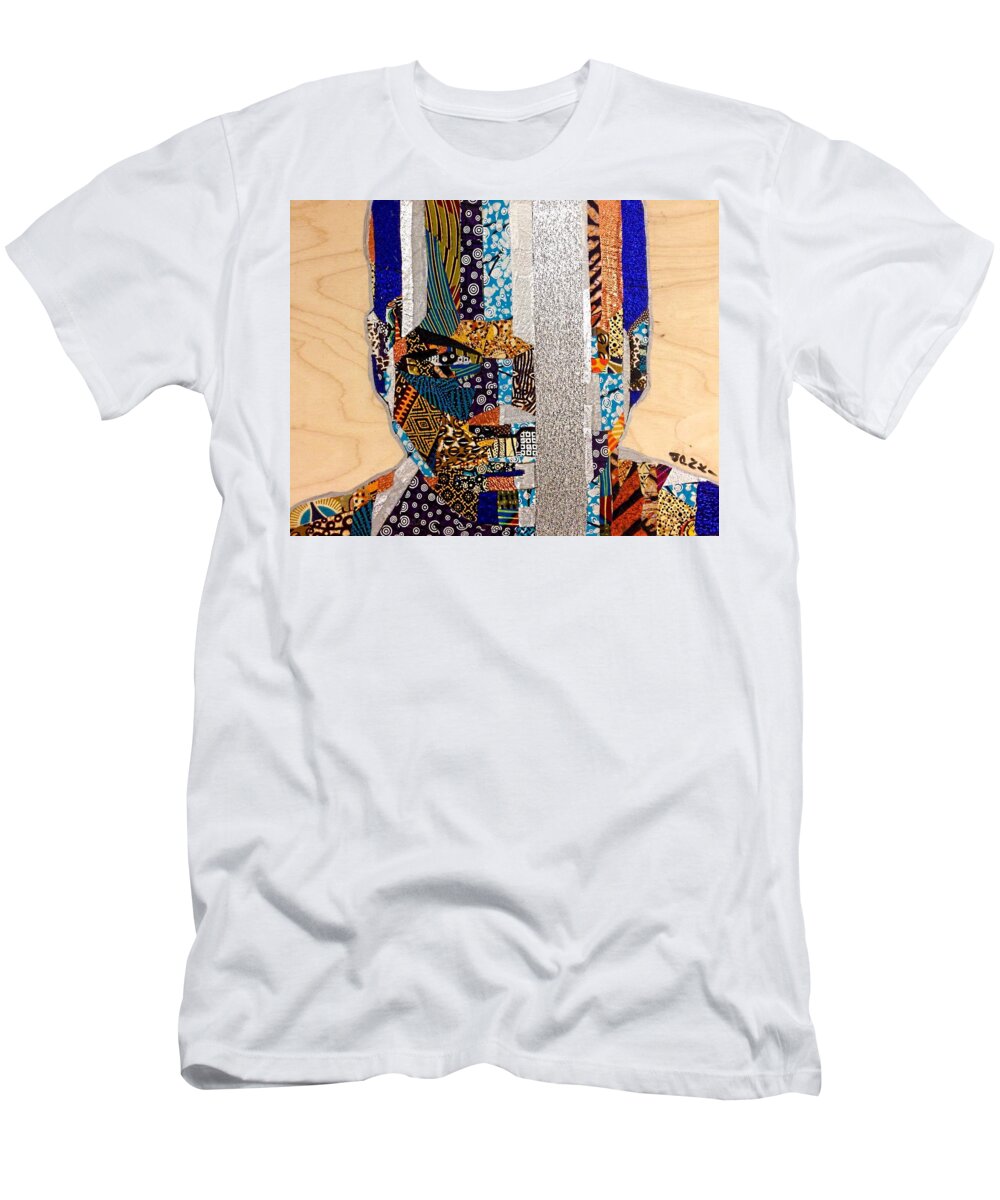 Sci-fi T-Shirt featuring the tapestry - textile Finn Star Wars Awakens Afrofuturist by Apanaki Temitayo M