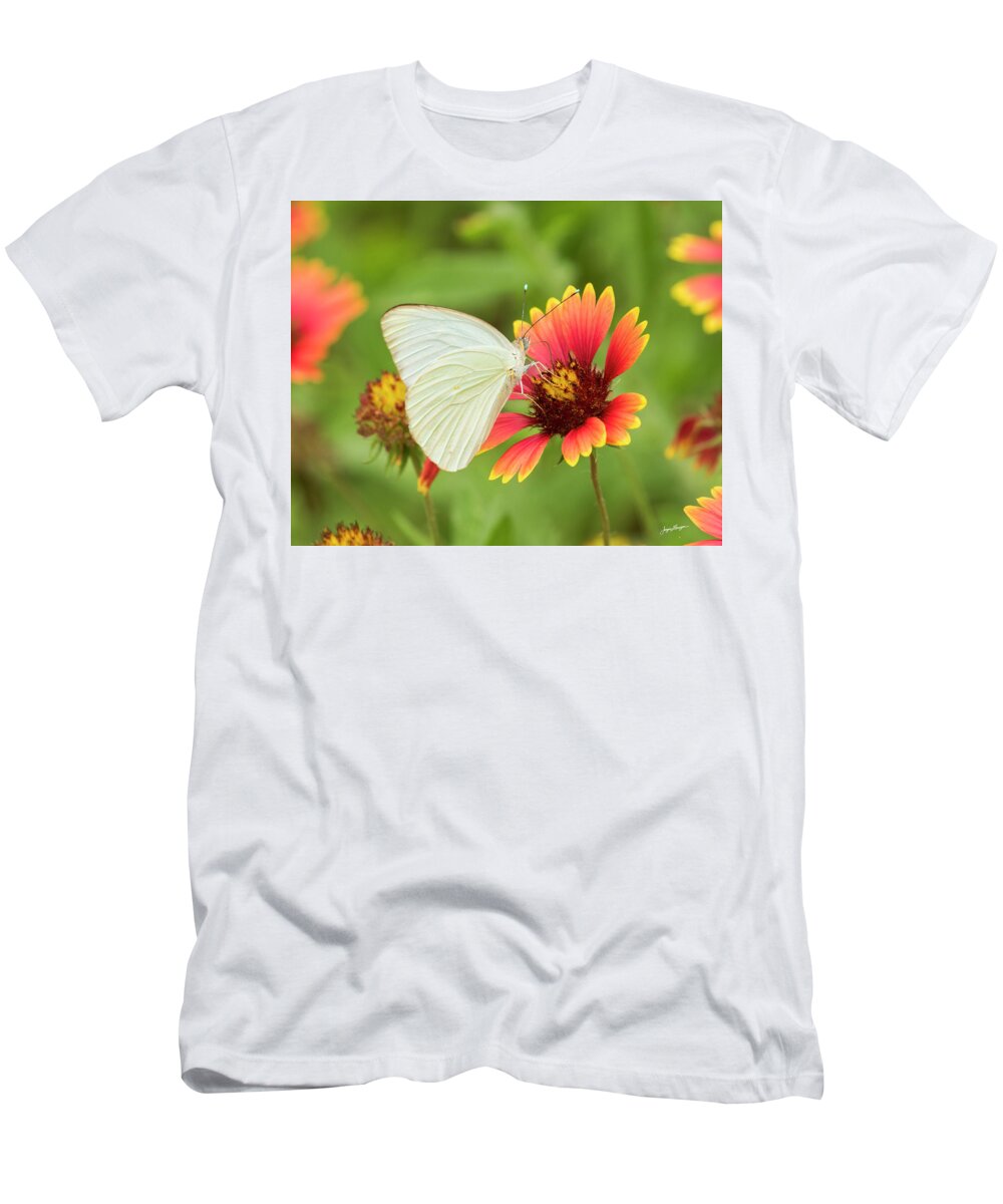 Florida White T-Shirt featuring the photograph Florida White by Jurgen Lorenzen