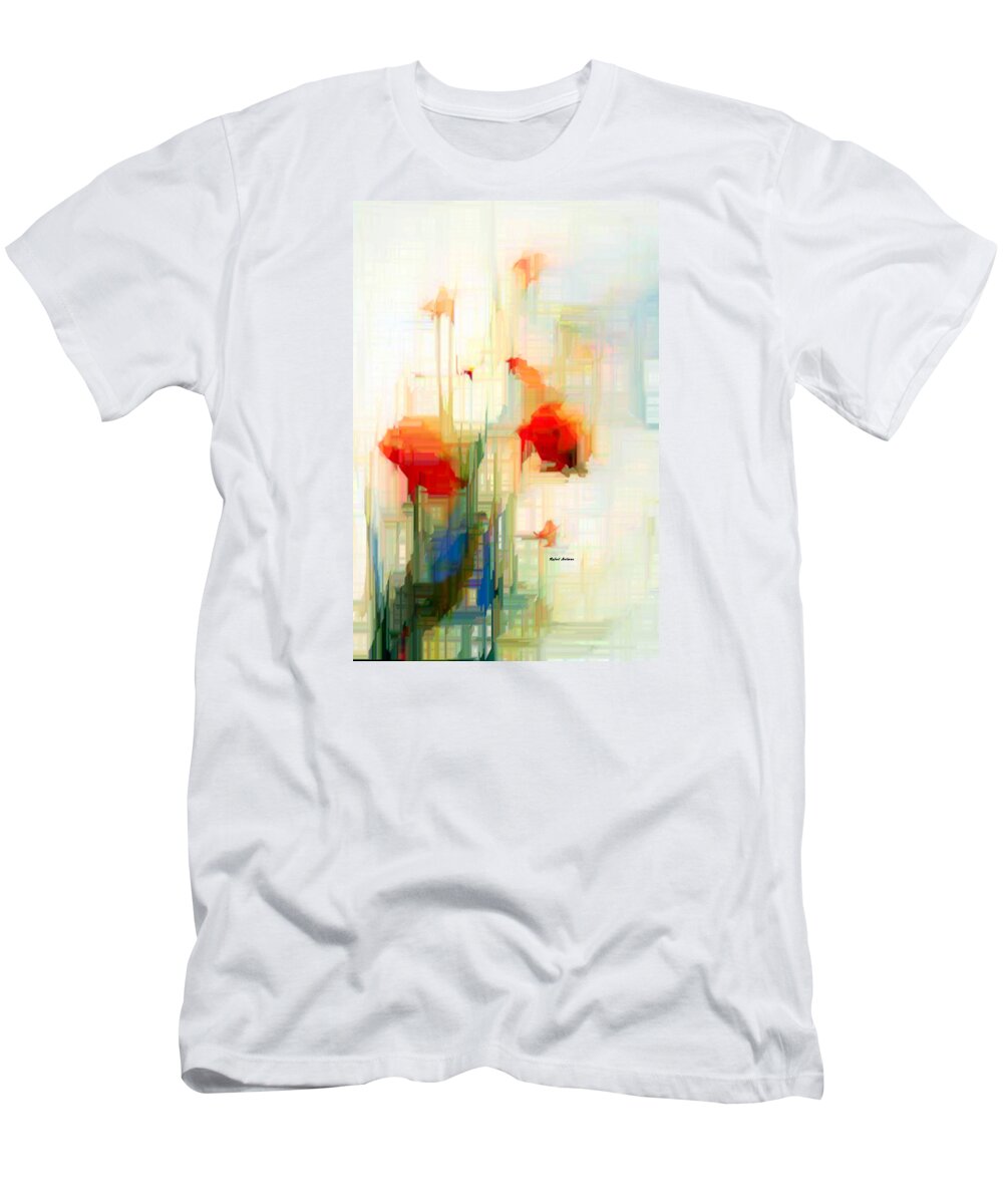 Art T-Shirt featuring the digital art Flower 9230 by Rafael Salazar