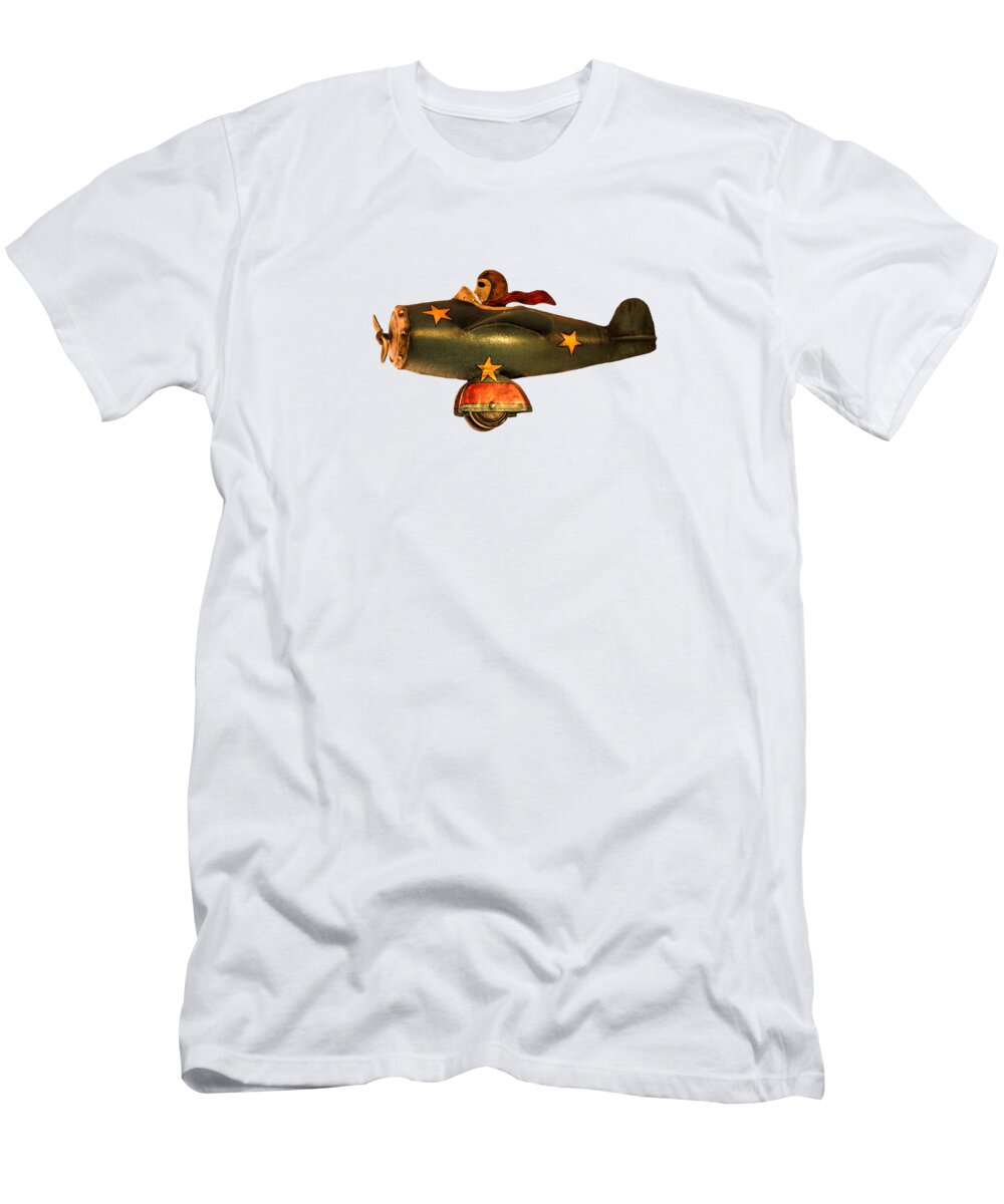T Shirts T-Shirt featuring the digital art Flying High by Linsey Williams