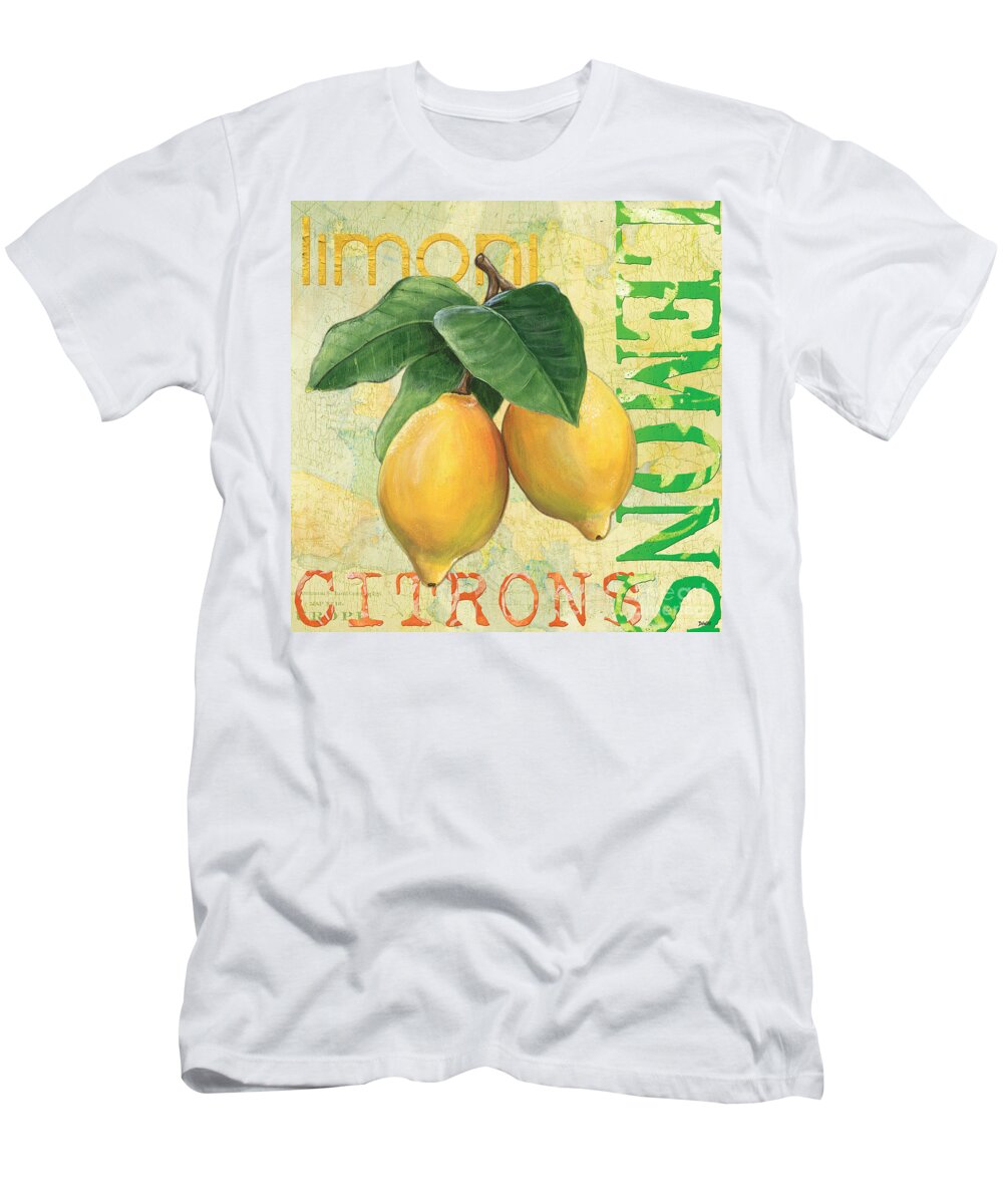 #faatoppicks T-Shirt featuring the painting Froyo Lemon by Debbie DeWitt