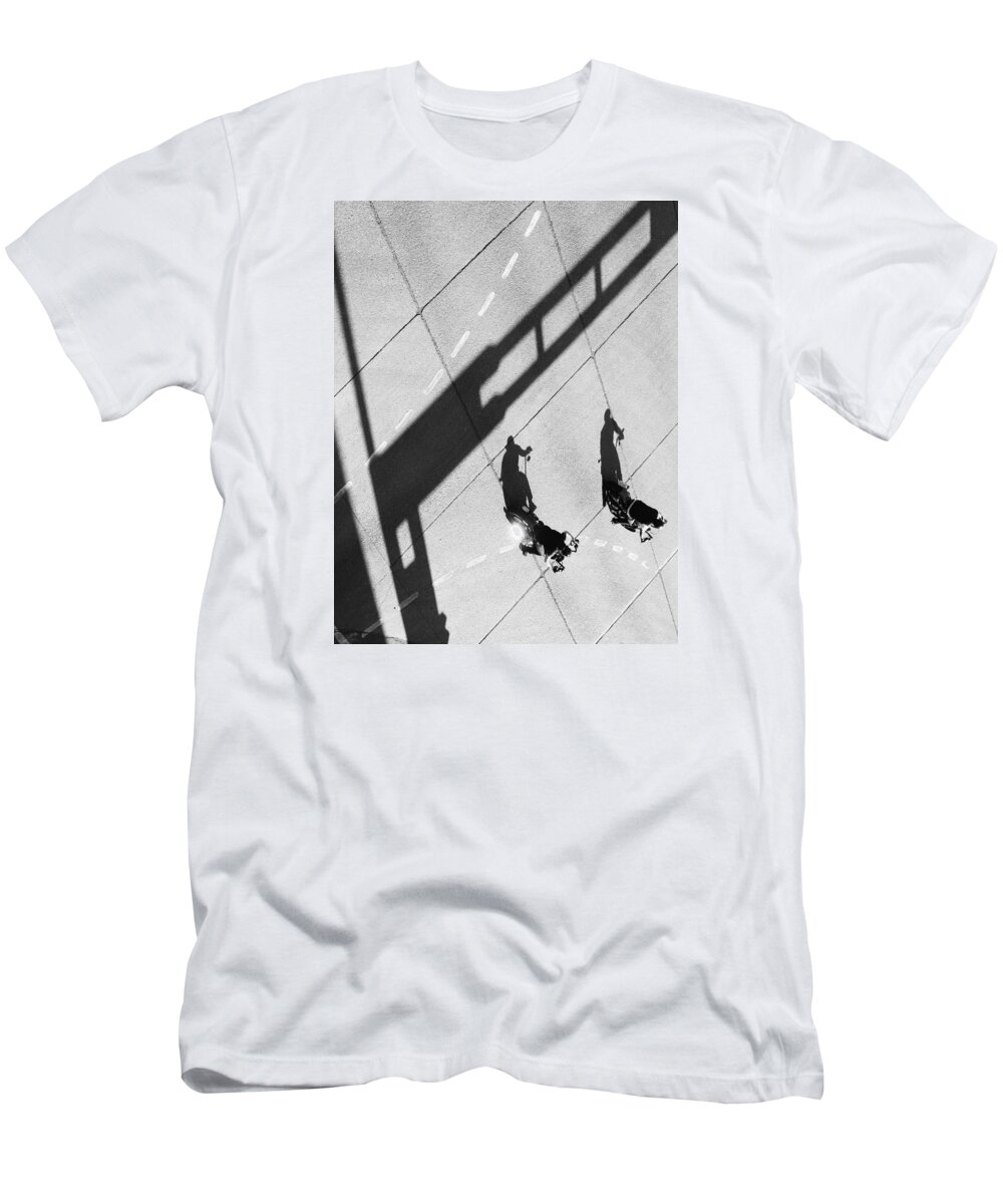 Street Photography T-Shirt featuring the photograph Gangs to paradise by J C