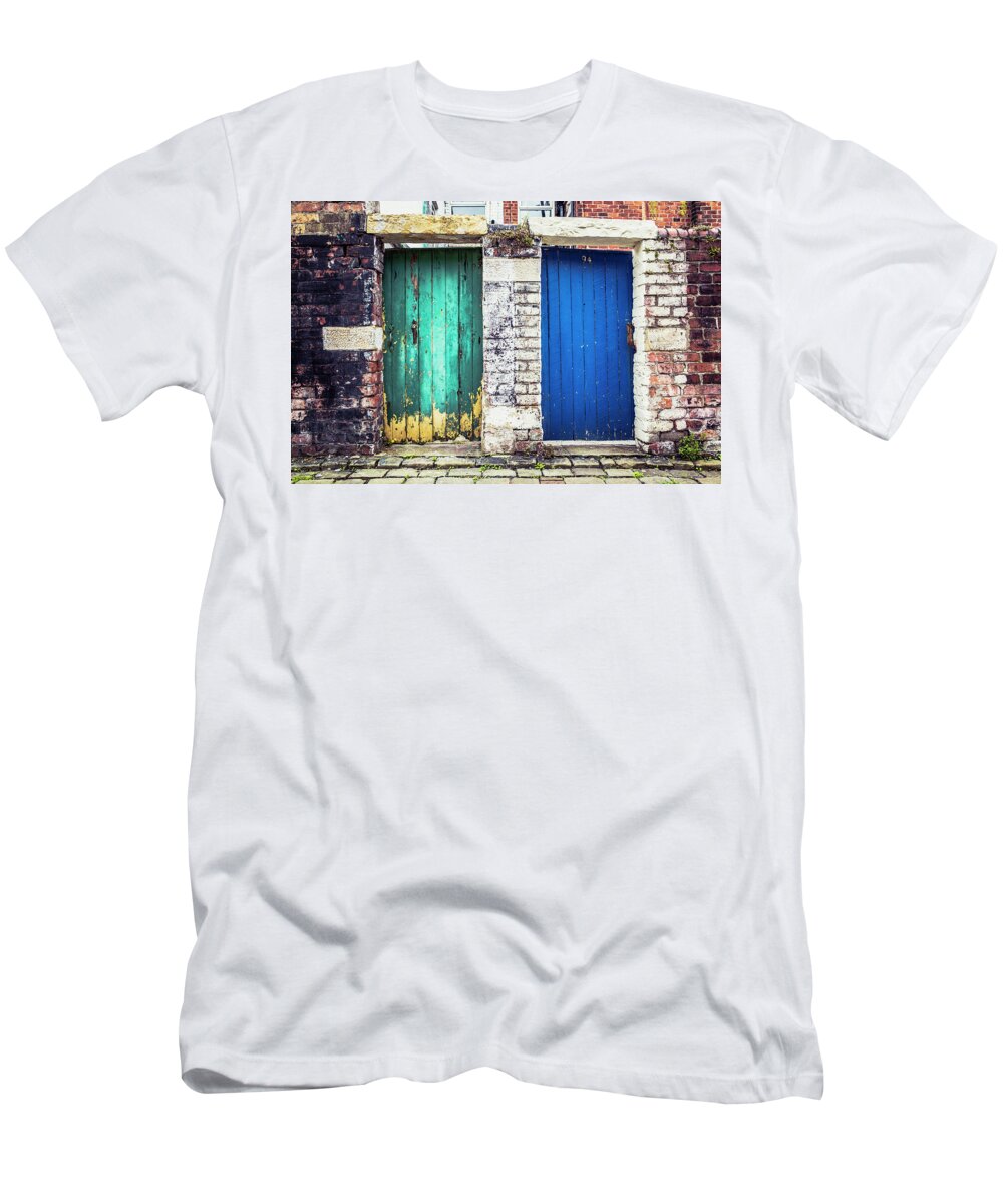 Urban T-Shirt featuring the photograph Gates by Nick Barkworth