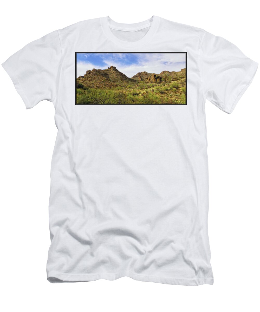 Mountains T-Shirt featuring the photograph Gates Pass by Elaine Malott