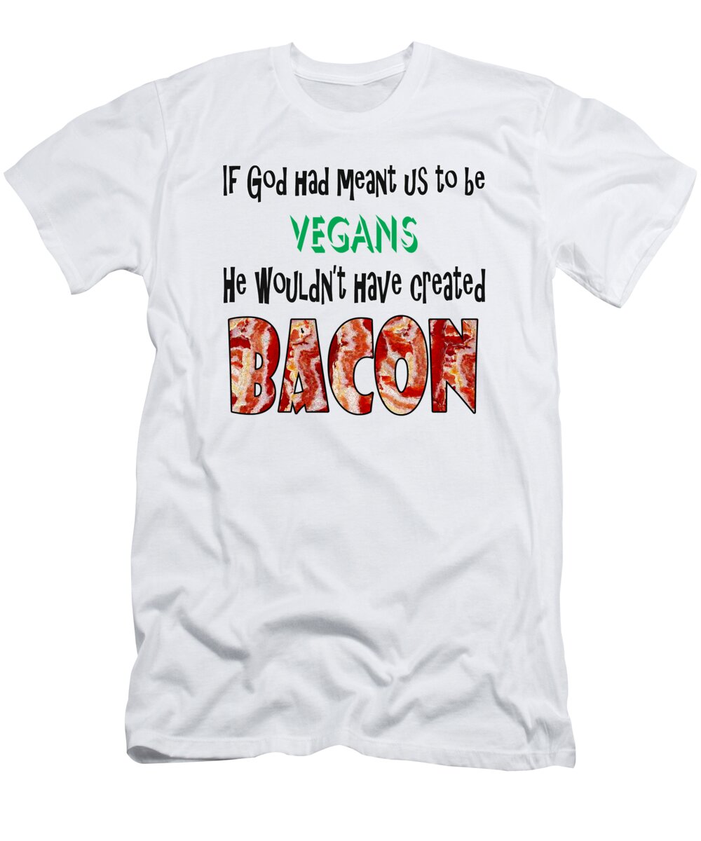 bacon print shirt