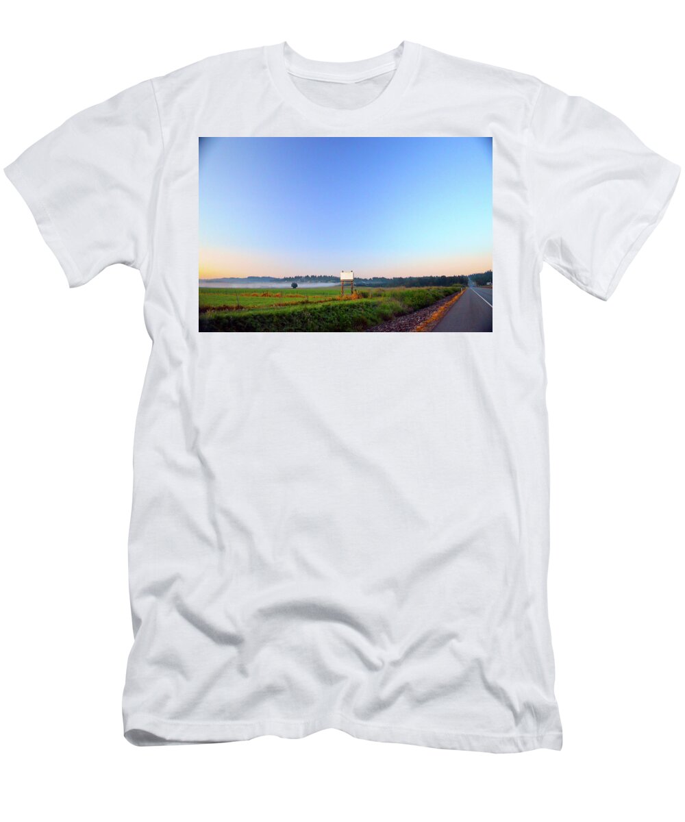 Mist T-Shirt featuring the photograph Goin' Somewhere by Brian O'Kelly