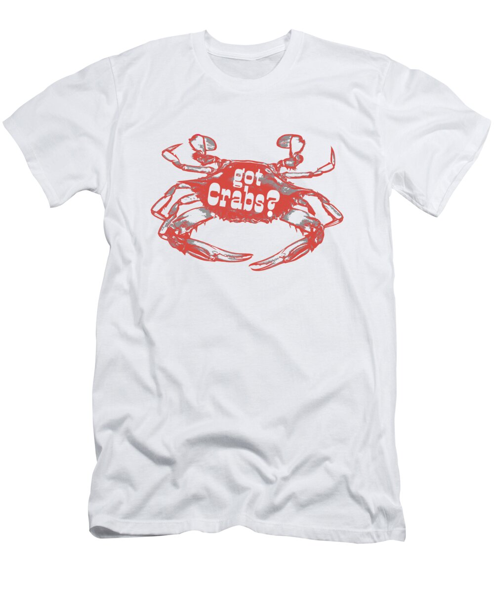 Crab Unisex T-Shirt Crab Top Crab Lover T-shirt Crab Lover Shirt Ocean Lover Simple T-shirt Crab Shirt Crab Lover Gift