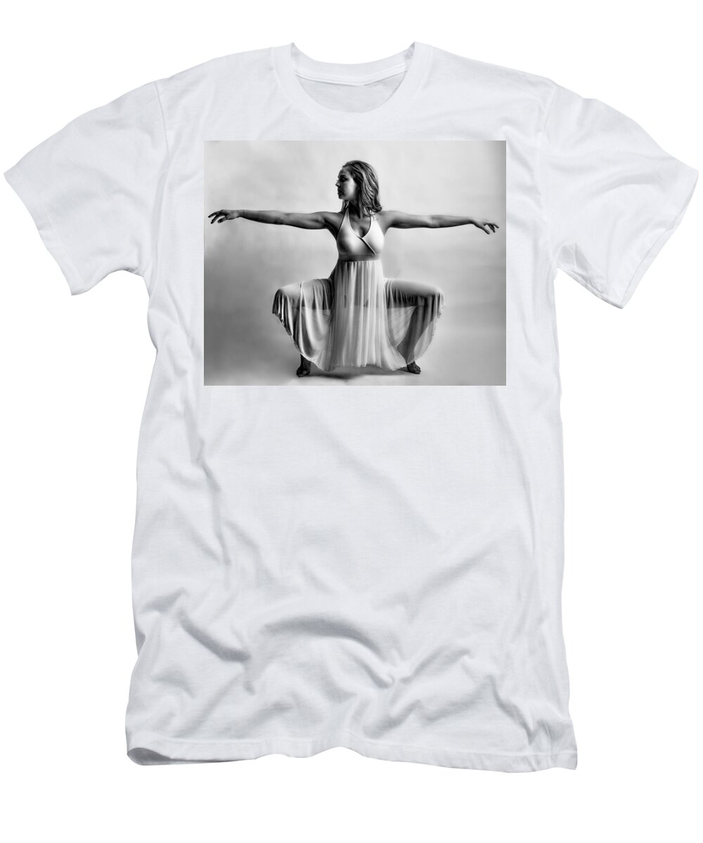 Beautiful T-Shirt featuring the photograph Graceful Legs by Monte Arnold