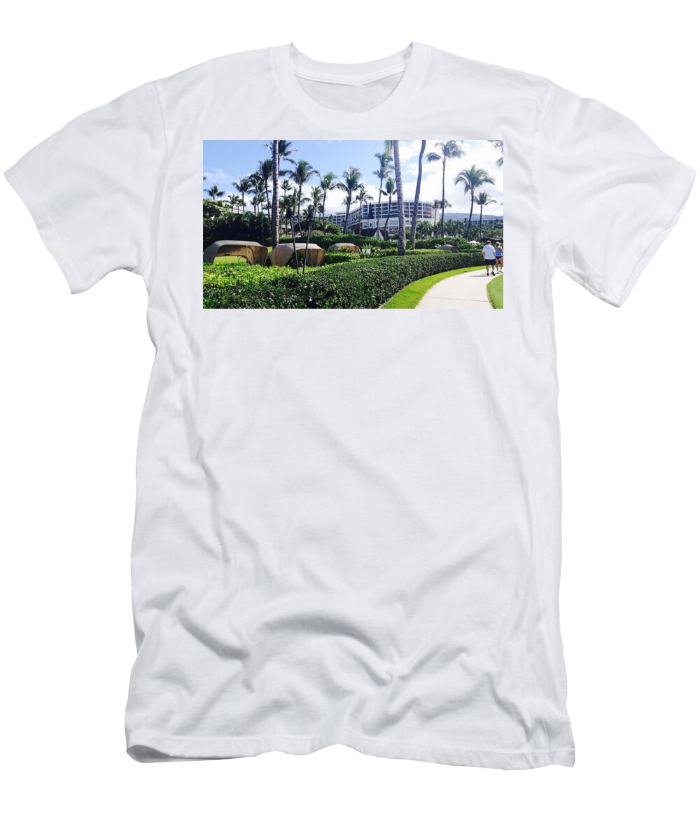 Maui T-Shirt featuring the photograph Grand Weilea, Maui by Andy Langemann