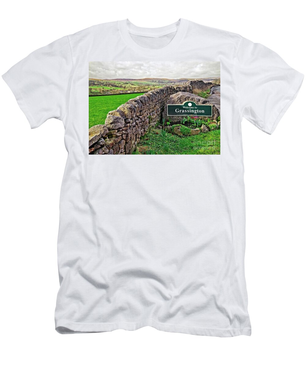 Grassington Village T-Shirt featuring the photograph Grassington, Yorkshire Dales by Martyn Arnold