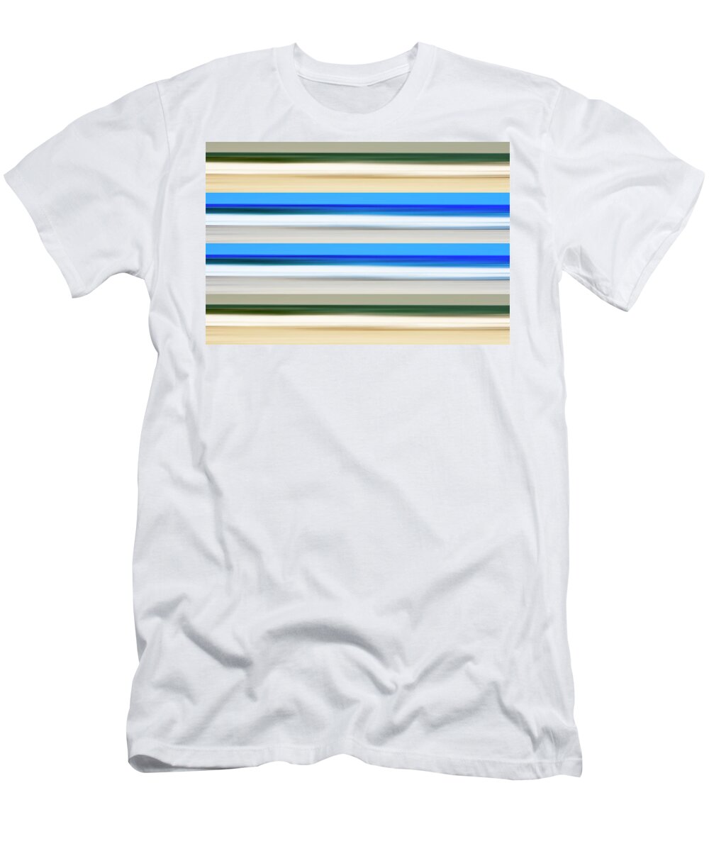 Sea T-Shirt featuring the photograph Green Blue Green by Joseph S Giacalone