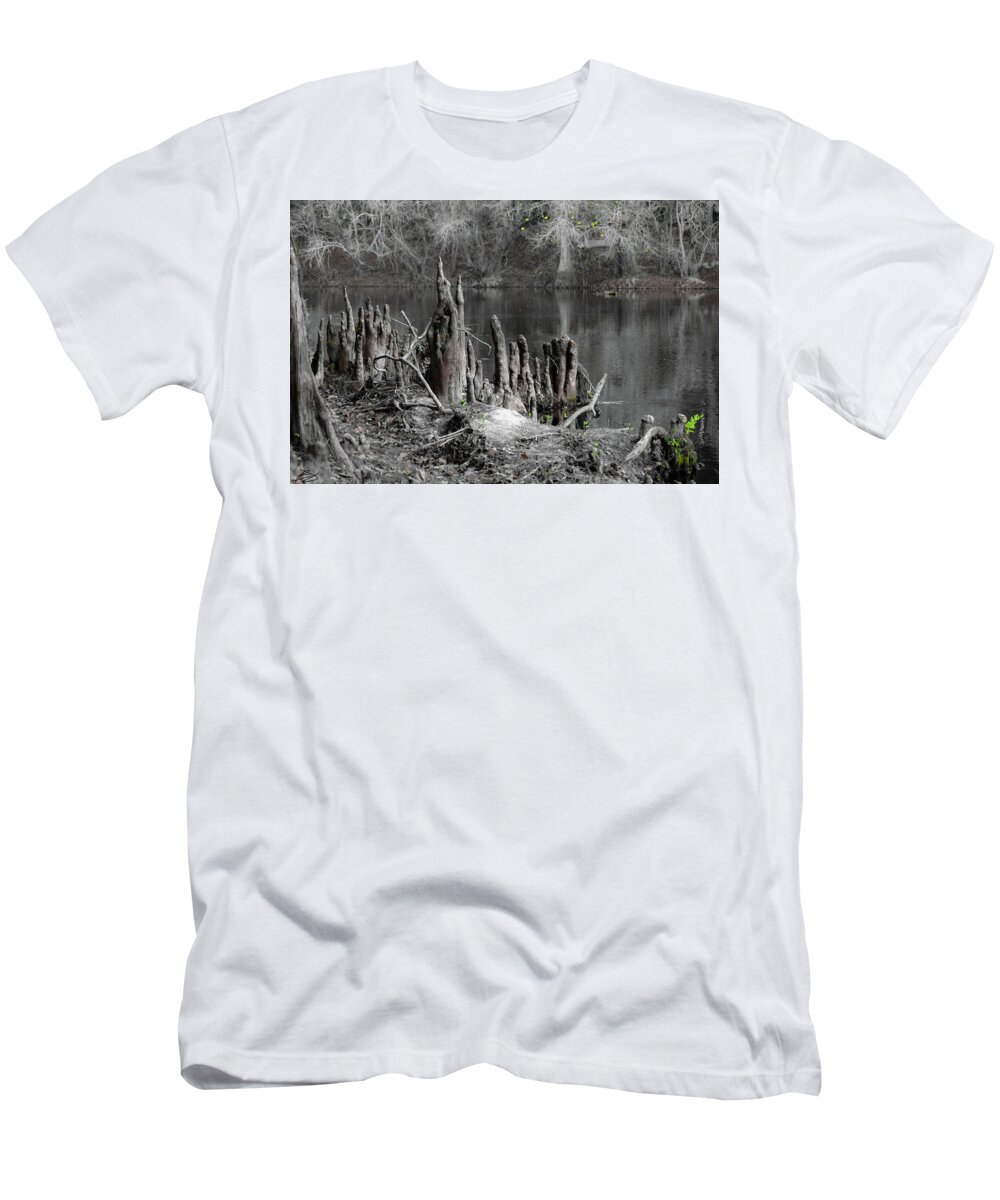 Nature T-Shirt featuring the photograph Green by Bradley Dever