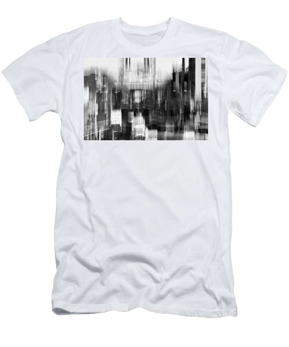 Harlem Rush #2 T-Shirt featuring the photograph Harlem Rush #2 by Diana Angstadt