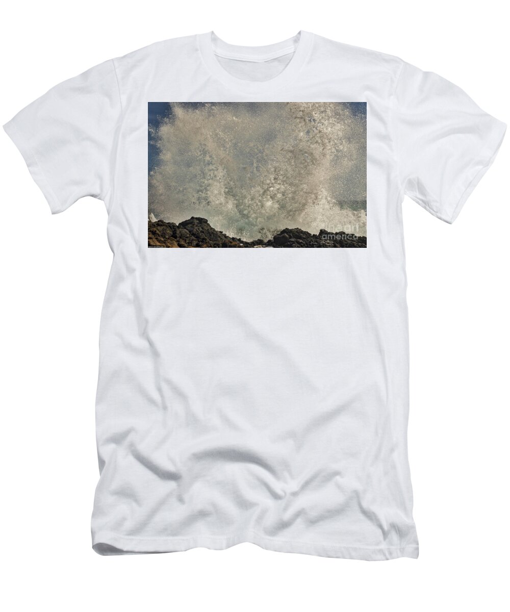 Hold Your Breath T-Shirt featuring the photograph Hold Your Breath by Mitch Shindelbower