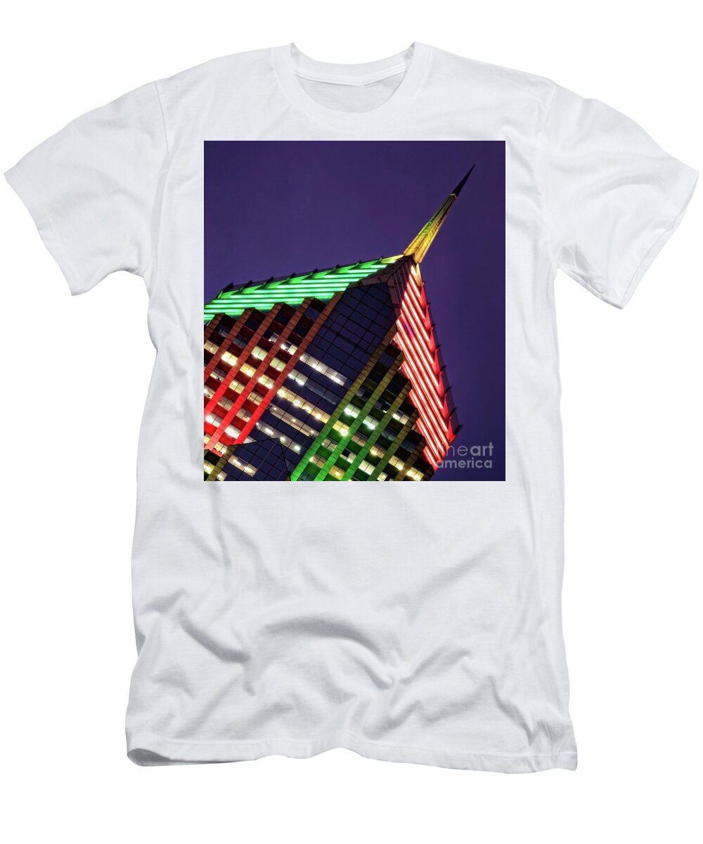 Chicago T-Shirt featuring the photograph Holiday abstract by Izet Kapetanovic