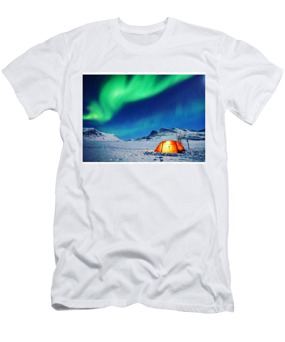 Outdoor T-Shirt featuring the photograph Northern Lights by Outdoor Explorers