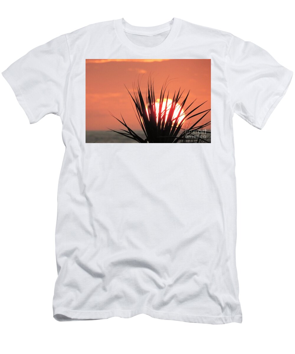 Sun T-Shirt featuring the photograph Horizon Sunrise by Jan Gelders