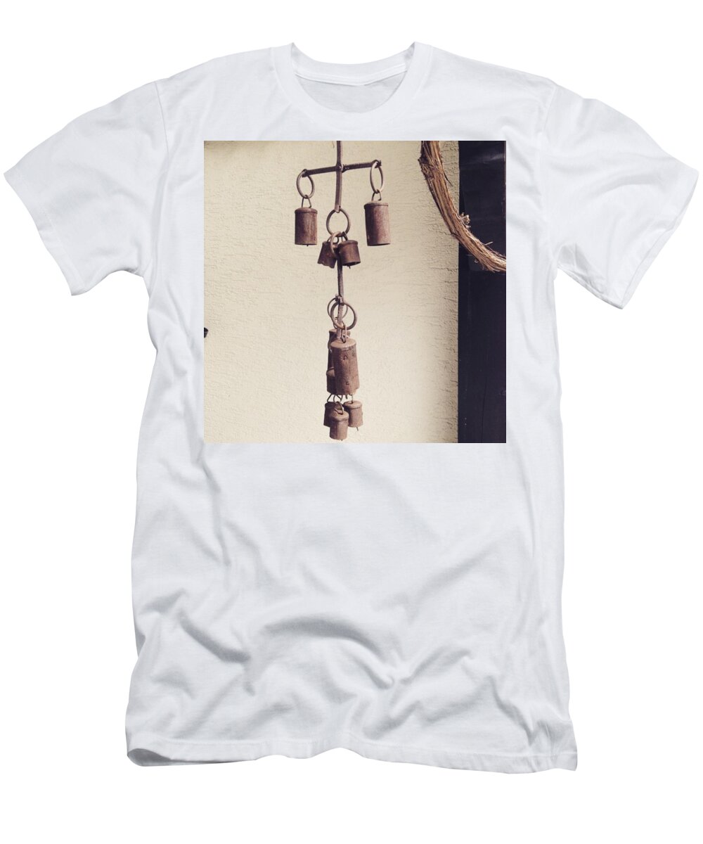 Old T-Shirt featuring the photograph Wind chimes by Gypsy Heart