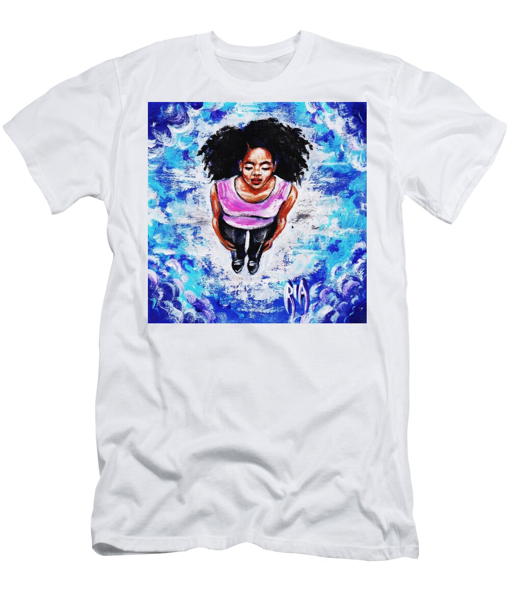 Jehovah T-Shirt featuring the photograph I am confident that He hears Me by Artist RiA