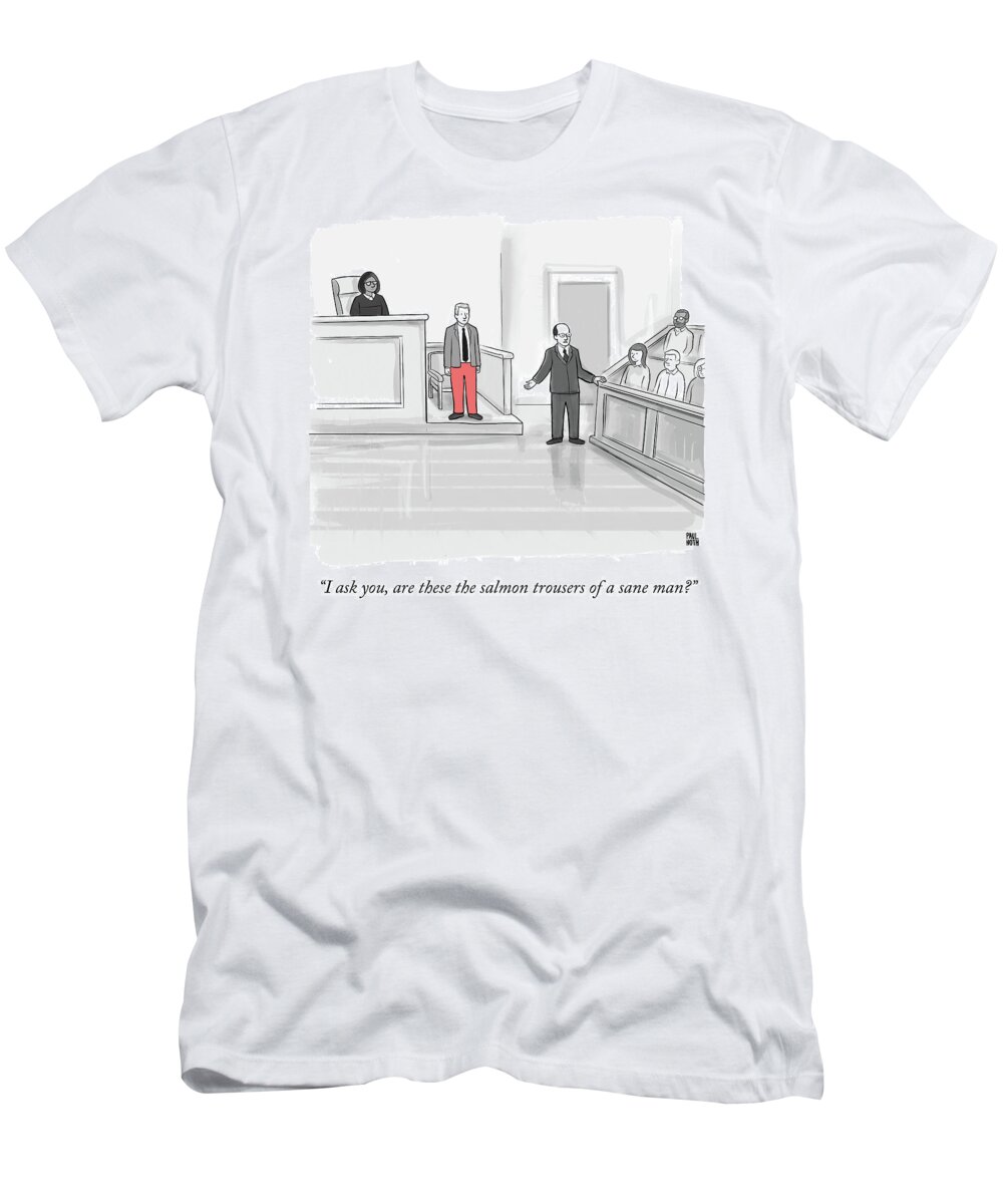 i Ask You T-Shirt featuring the drawing I ask you by Paul Noth