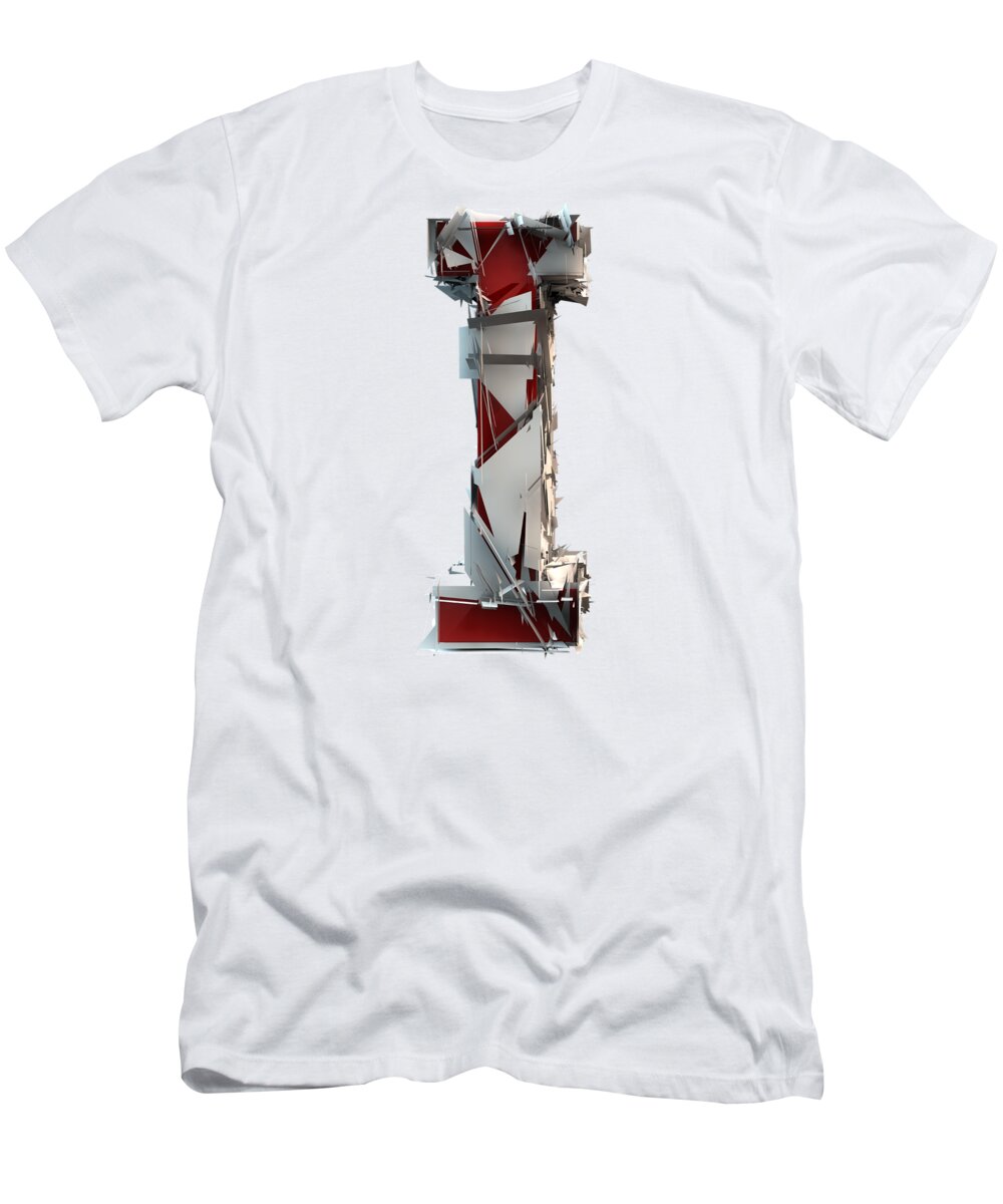 Alphabet T-Shirt featuring the photograph I Is For Ice Cream by Gary Keesler