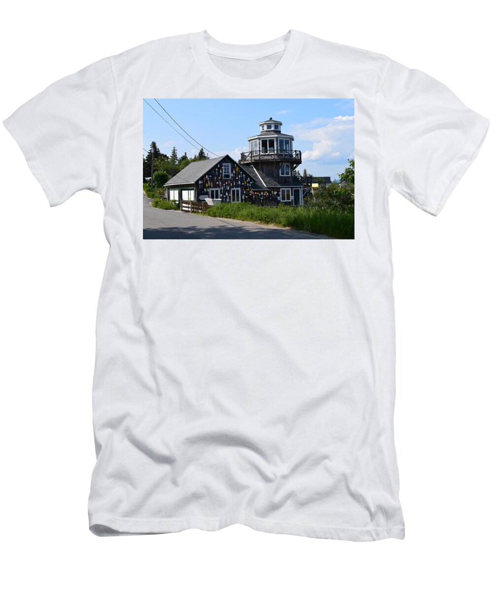 Sky T-Shirt featuring the photograph Images of Maine 4 by Barrie Stark