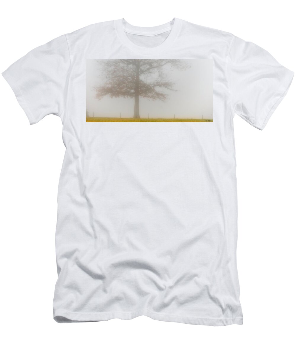 Tree T-Shirt featuring the photograph In Retrospect by Skip Tribby