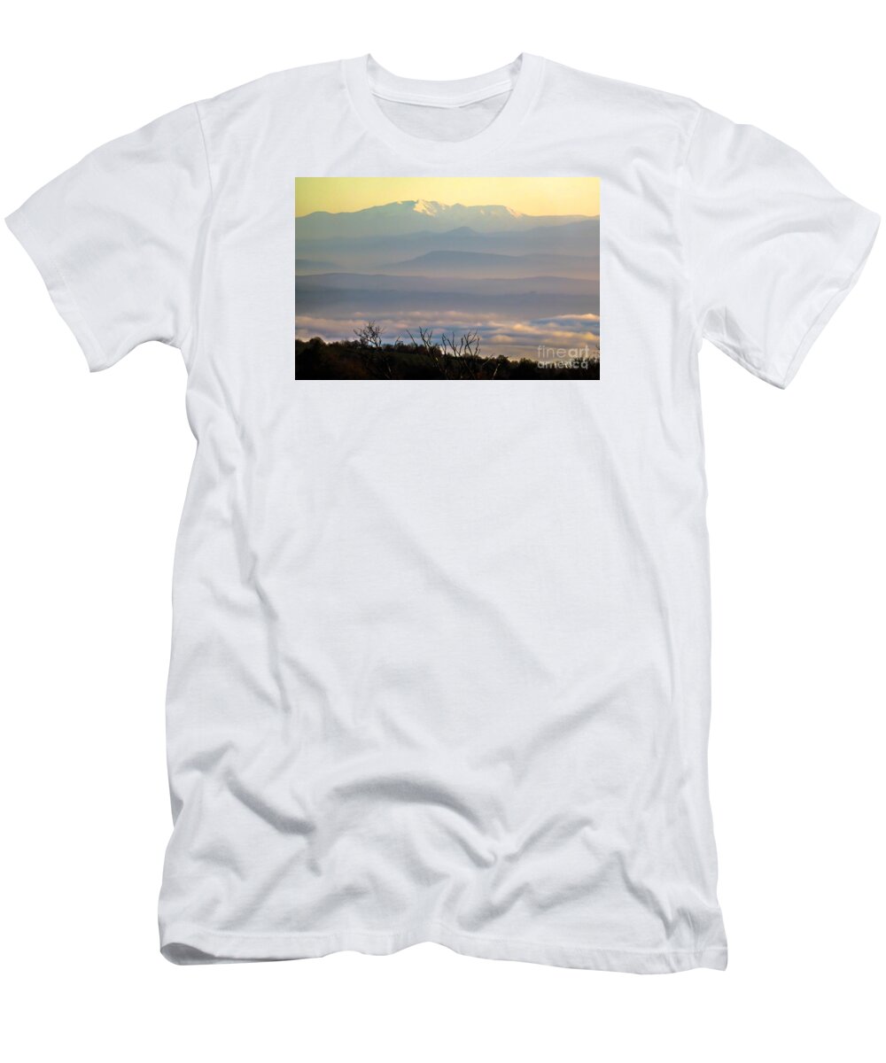 Adornment T-Shirt featuring the photograph In The Mist 6 by Jean Bernard Roussilhe