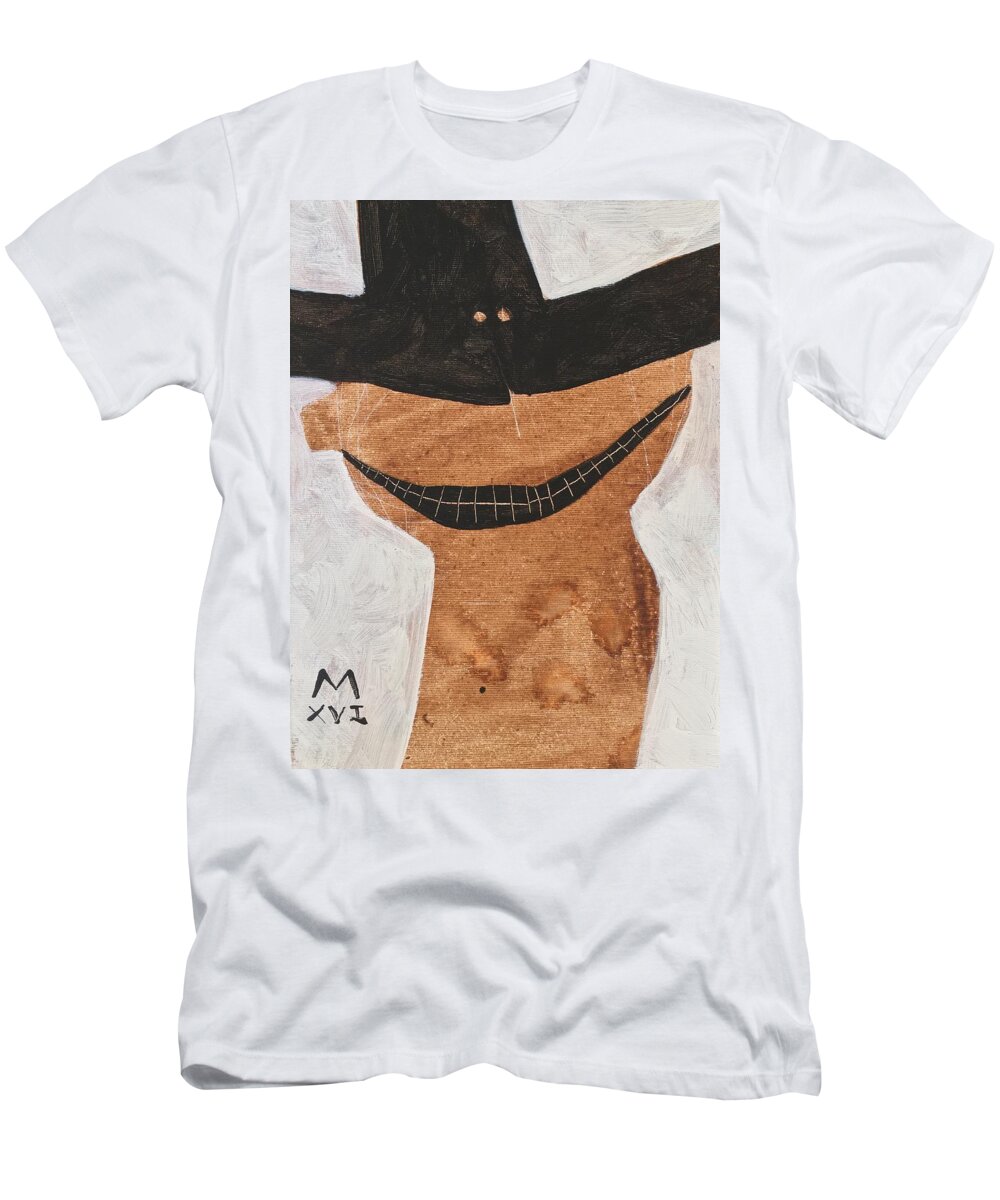 Abstract T-Shirt featuring the painting INQUISITORS No 6 by Mark M Mellon