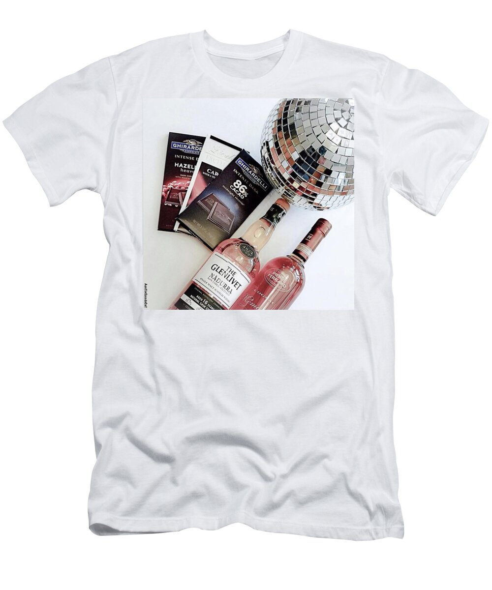 Ball T-Shirt featuring the photograph #instafun Under The #disco by Austin Tuxedo Cat