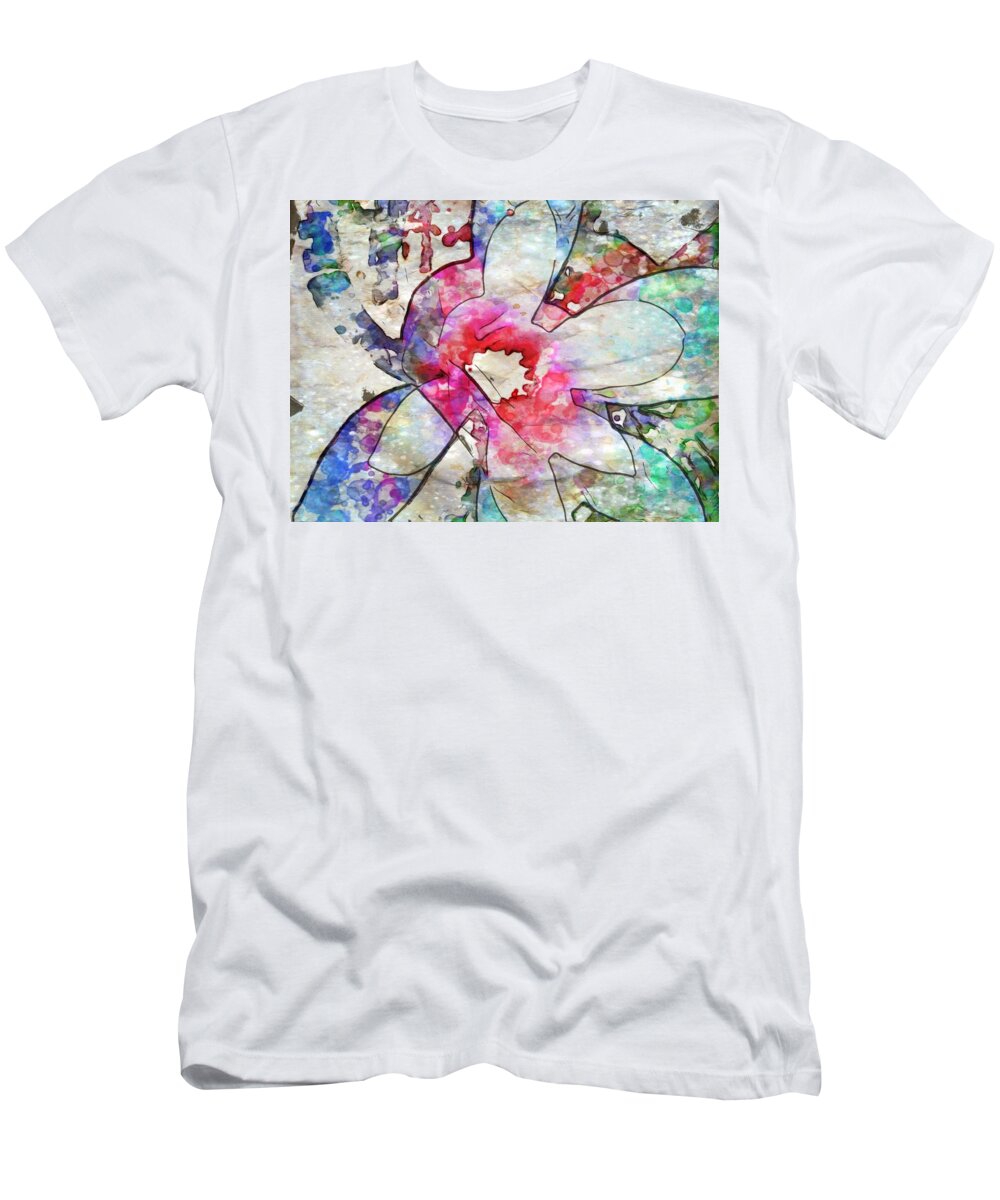 Japanese Magnolia T-Shirt featuring the photograph Japanese Magnolia by John Duplantis