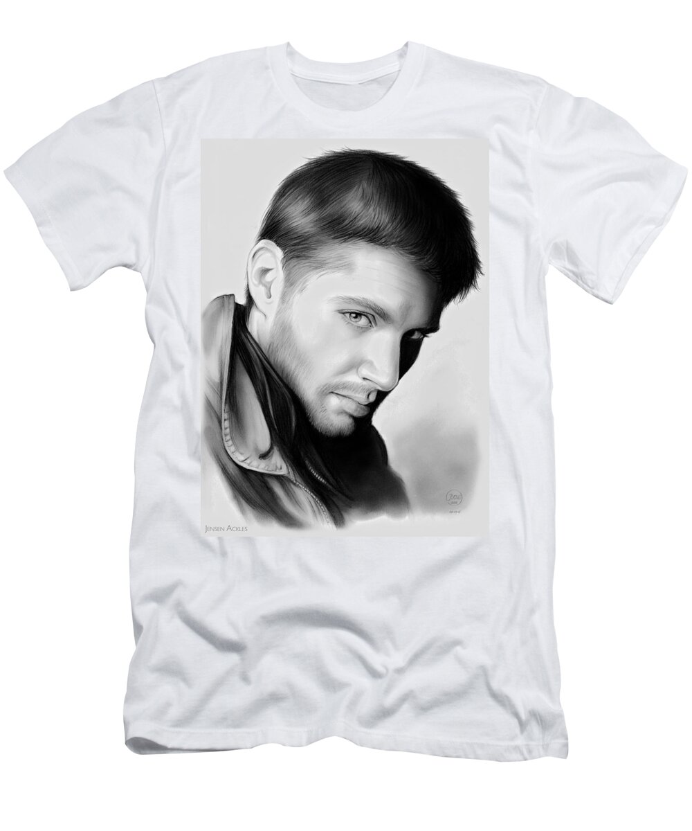 Jensen Ackles T-Shirt by Joens - Fine Art America