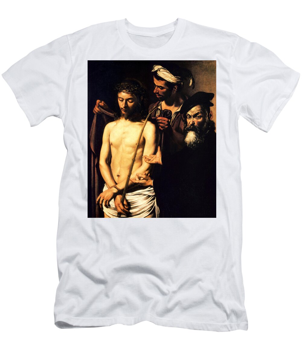 Jesus T-Shirt featuring the photograph Jesus Christ Robe by Munir Alawi