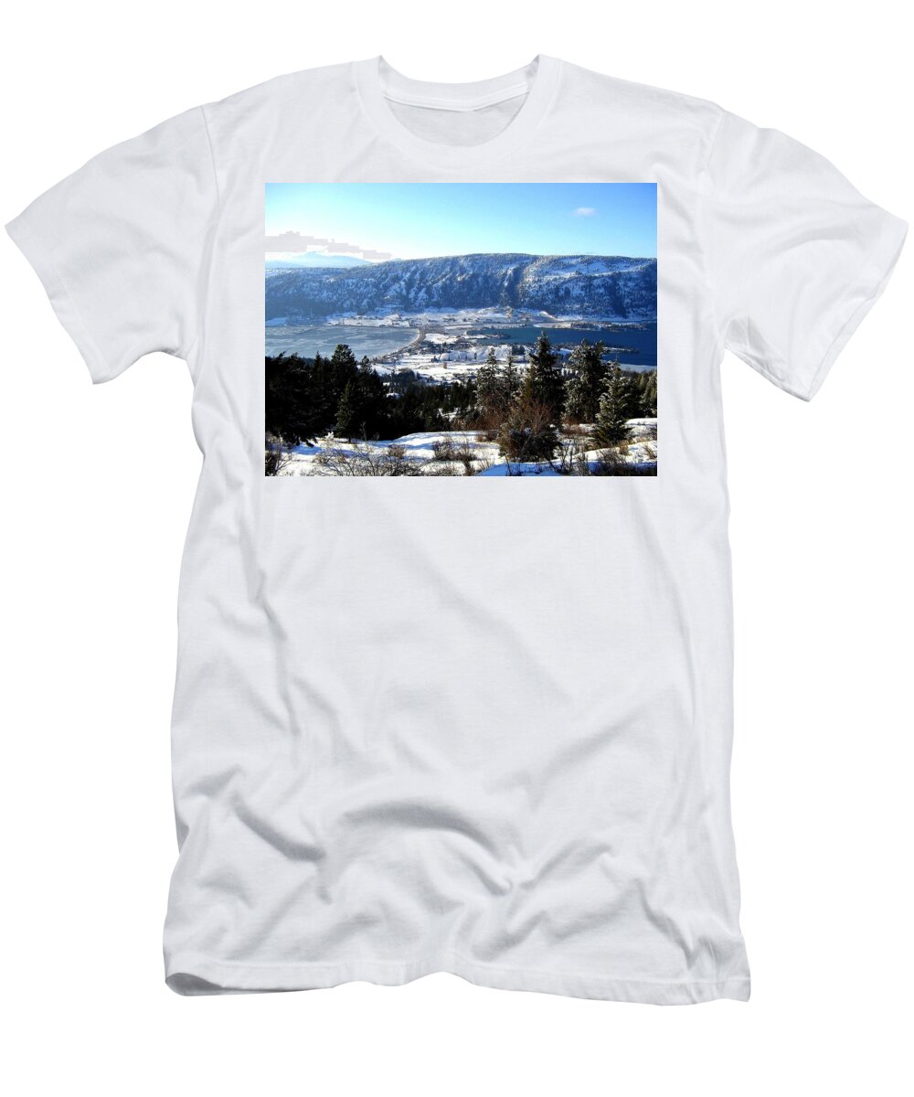 Oyama T-Shirt featuring the photograph Jewel Of The Okanagan by Will Borden