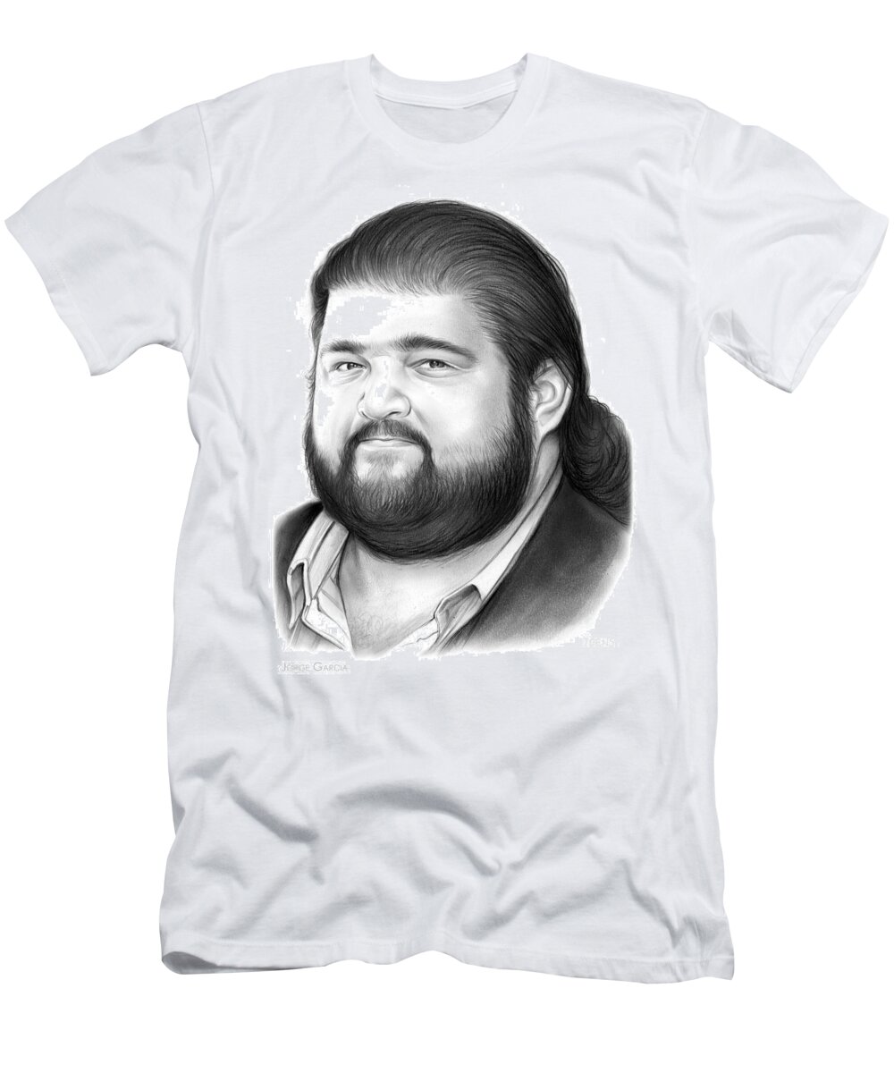 Jorge Garcia T-Shirt by Greg Joens - Pixels