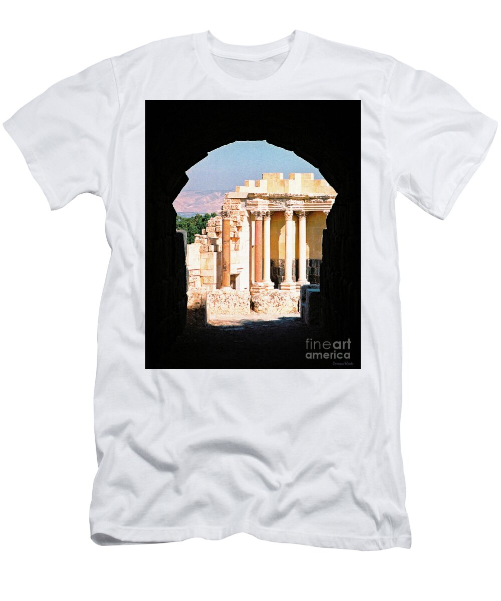 Israel T-Shirt featuring the photograph Key of David by Constance Woods