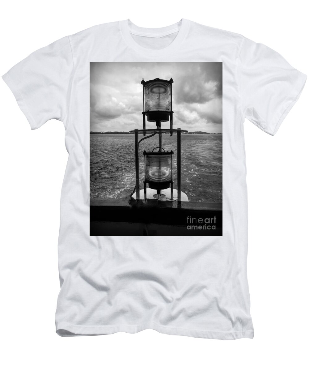 Bermuda T-Shirt featuring the photograph Leaving Bermuda by Luther Fine Art
