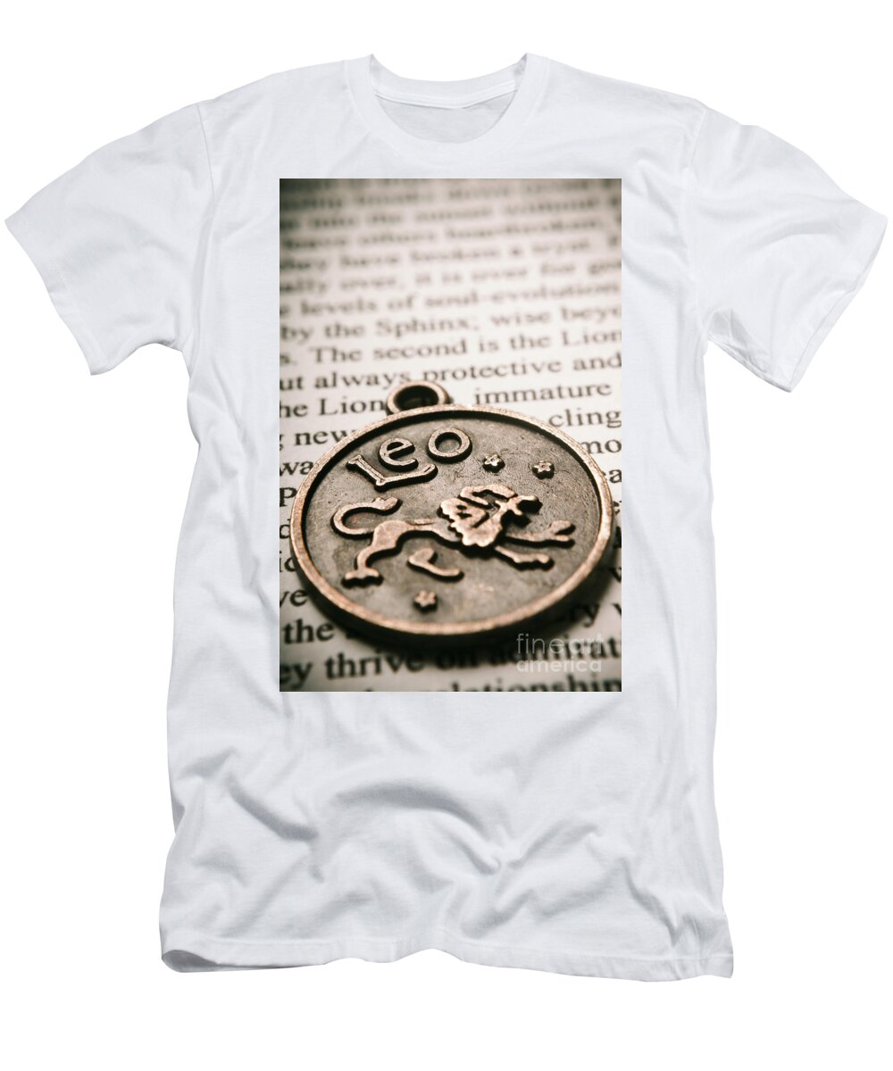 Leo T-Shirt featuring the photograph Leo the token lion by Jorgo Photography