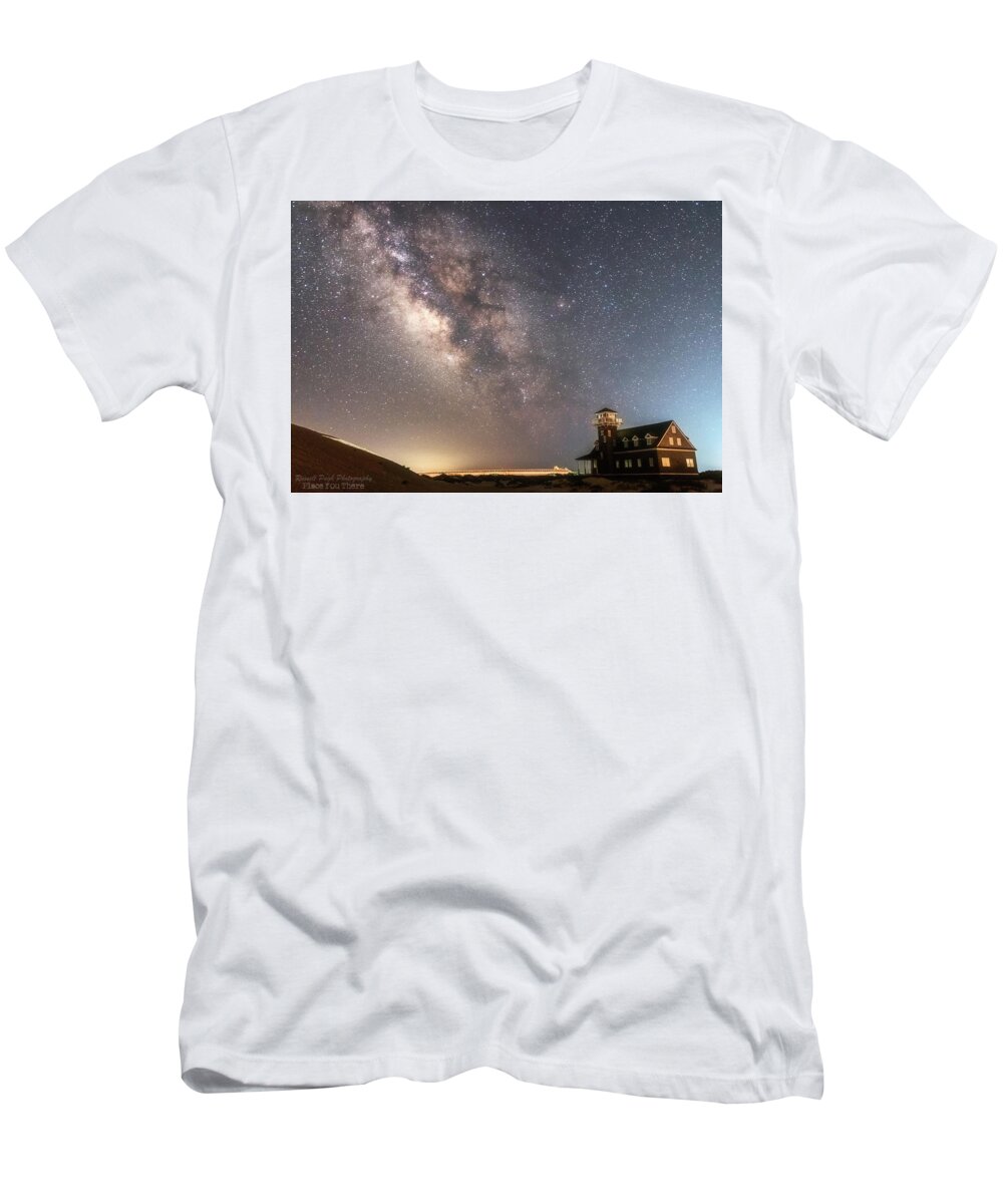 Milky Way T-Shirt featuring the photograph Life by Russell Pugh
