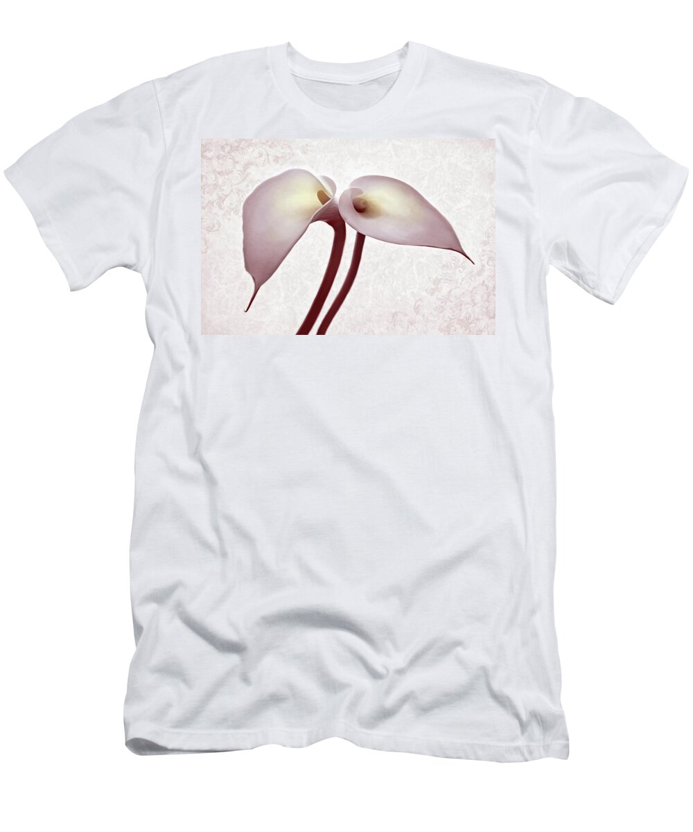 Calle Lilies T-Shirt featuring the photograph Lily Life by Leda Robertson